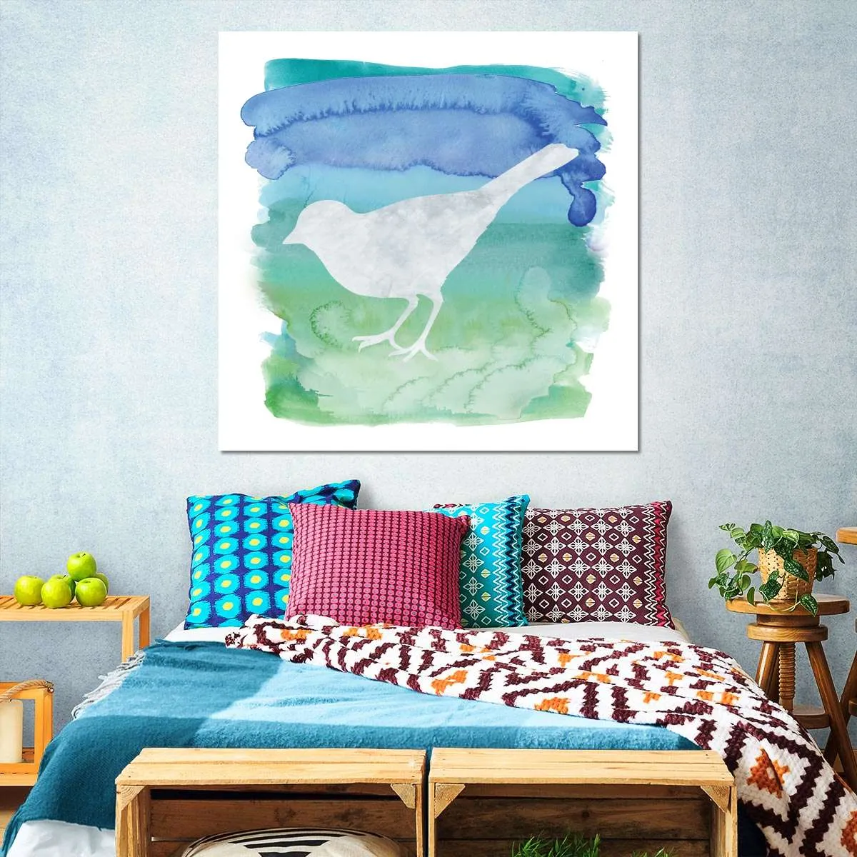 A Bird Silhouette I Wall Art