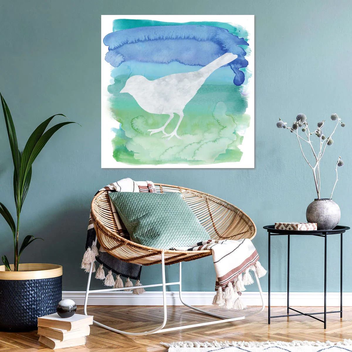 A Bird Silhouette I Wall Art