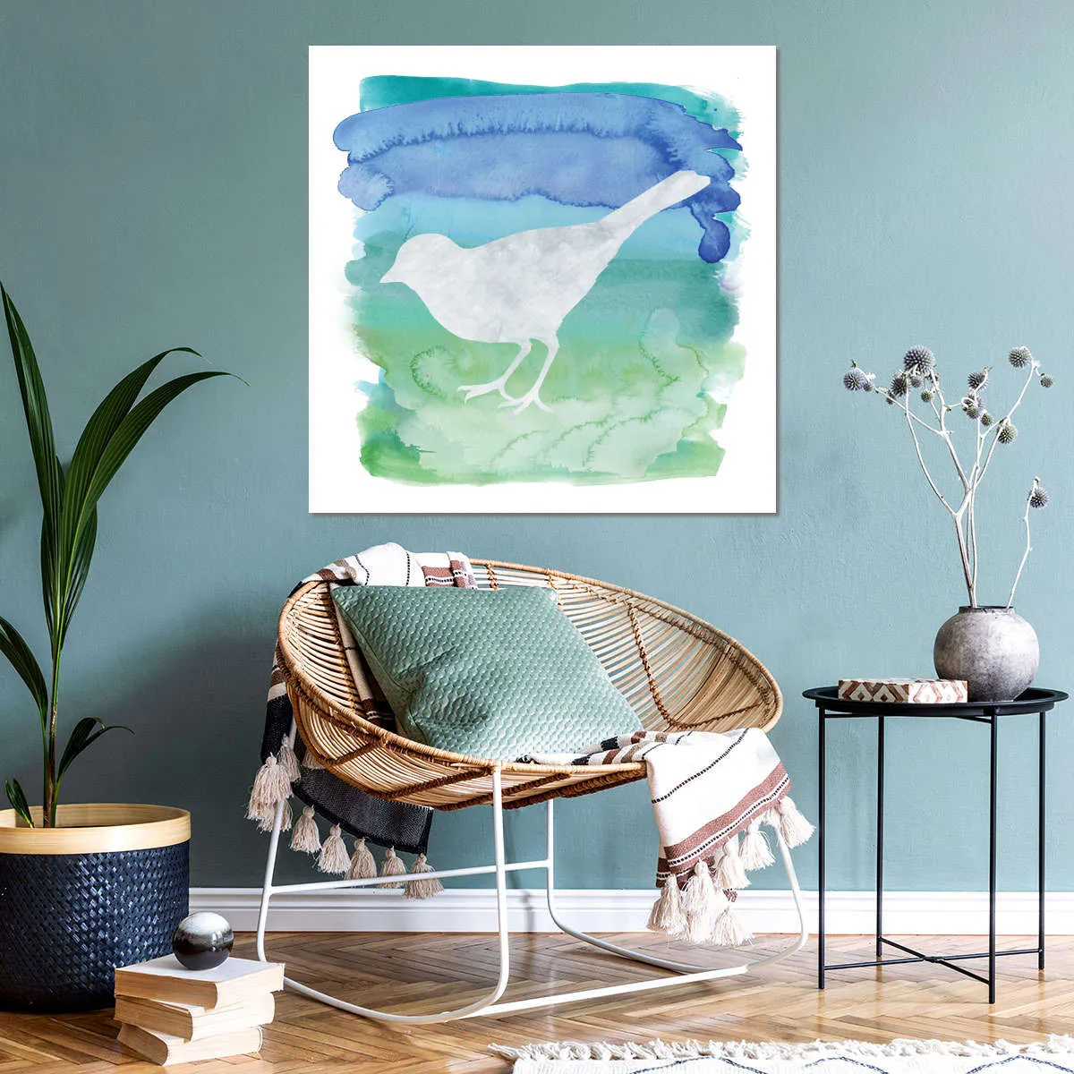 A Bird Silhouette I Wall Art