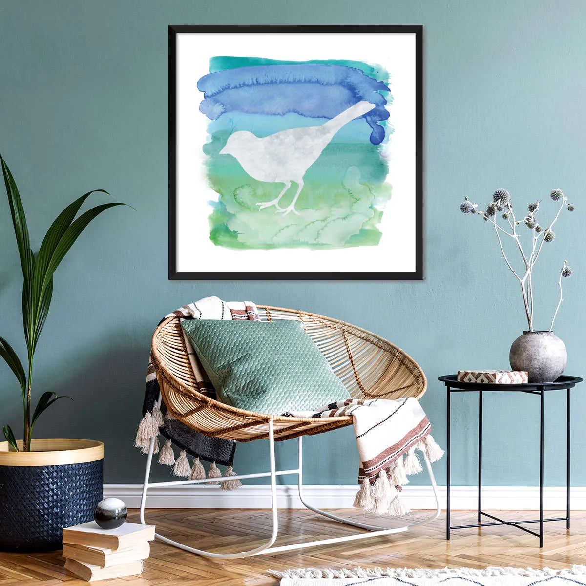 A Bird Silhouette I Wall Art