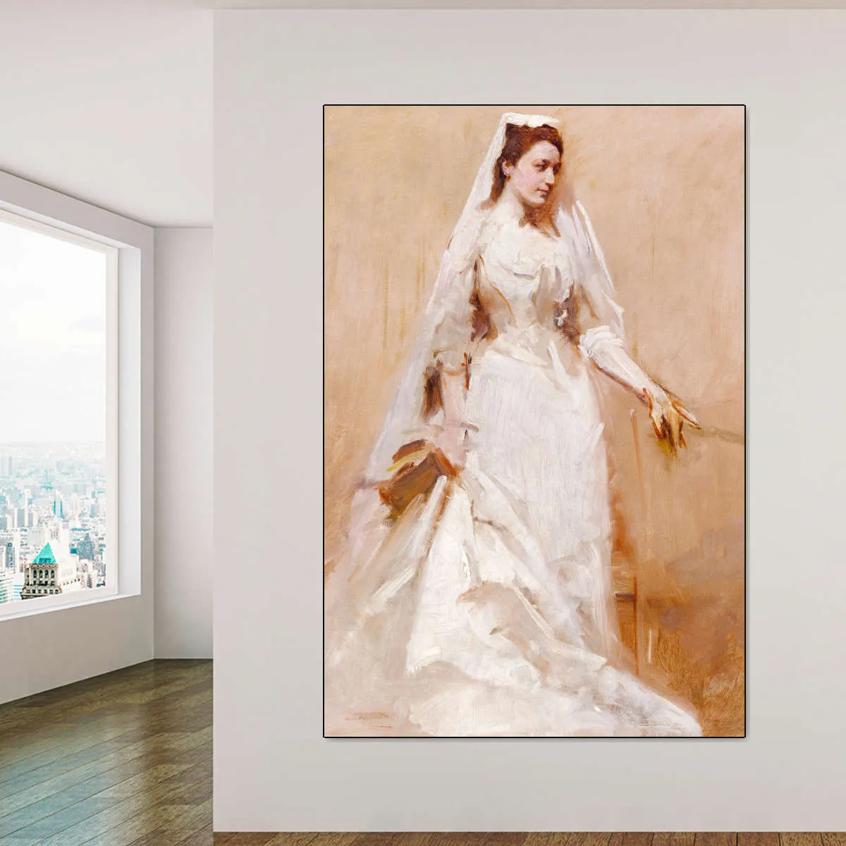 A Bride 1895 Wall Art