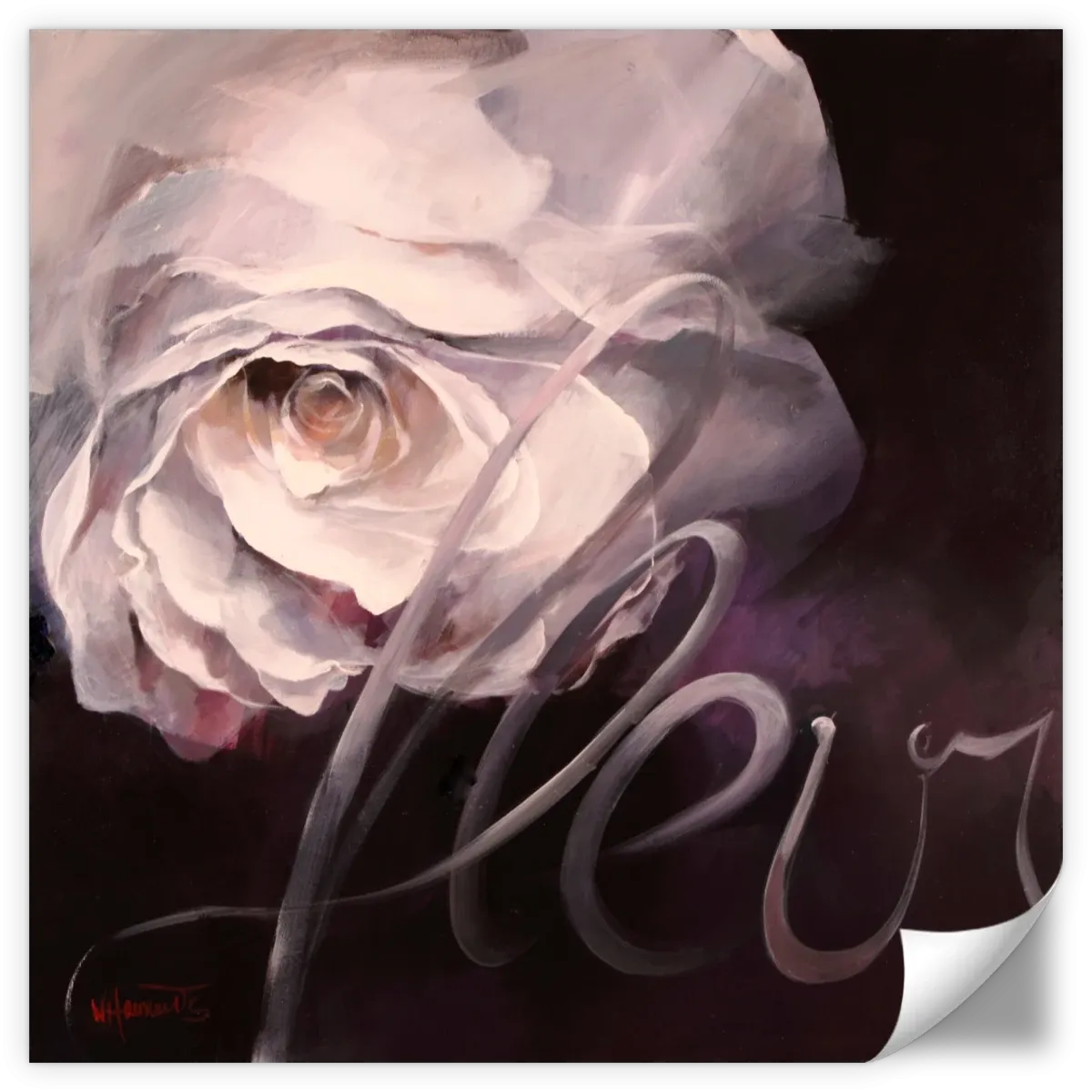 A Fleur I Wall Art