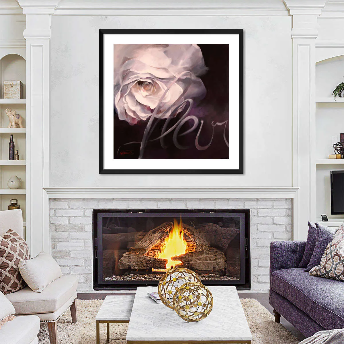 A Fleur I Wall Art