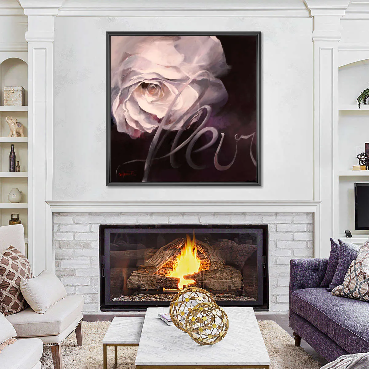 A Fleur I Wall Art