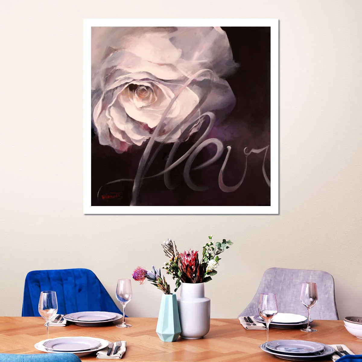 A Fleur I Wall Art