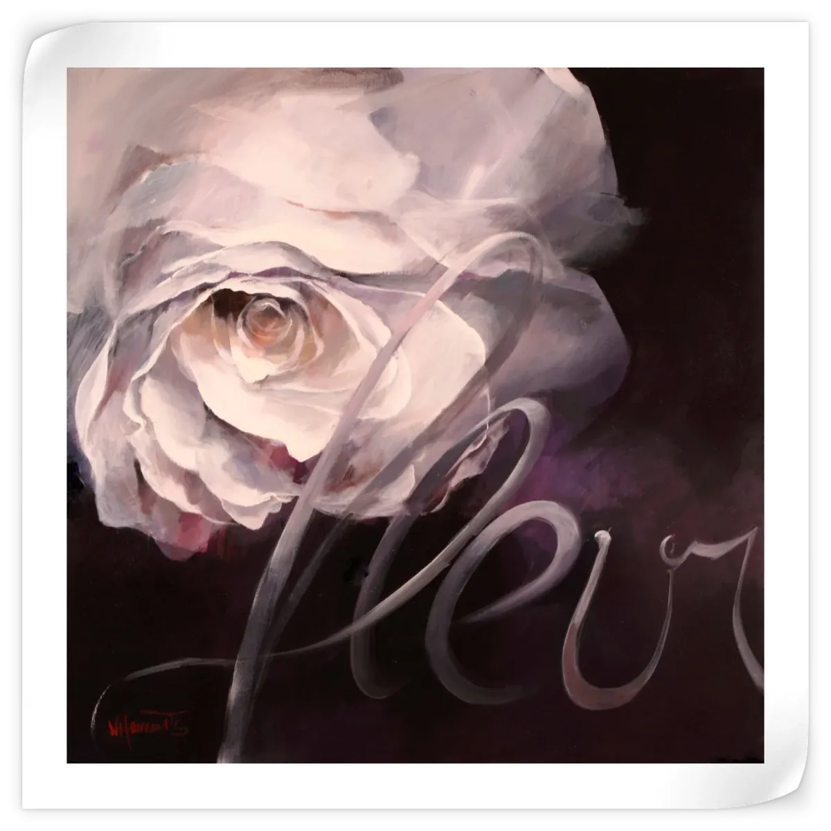 A Fleur I Wall Art
