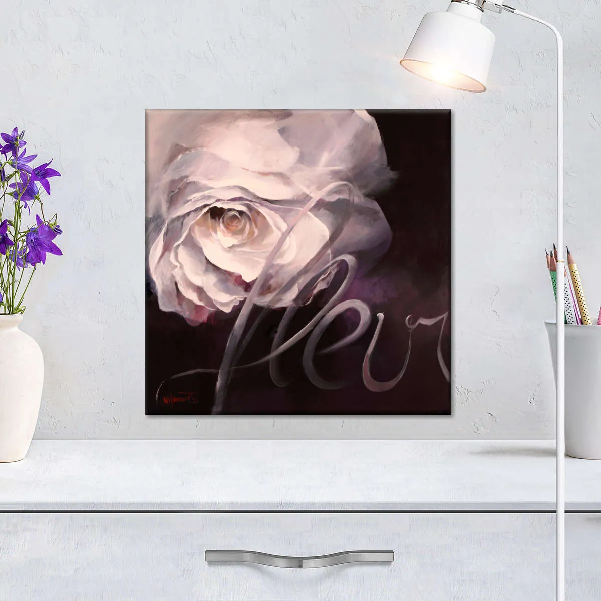 A Fleur I Wall Art