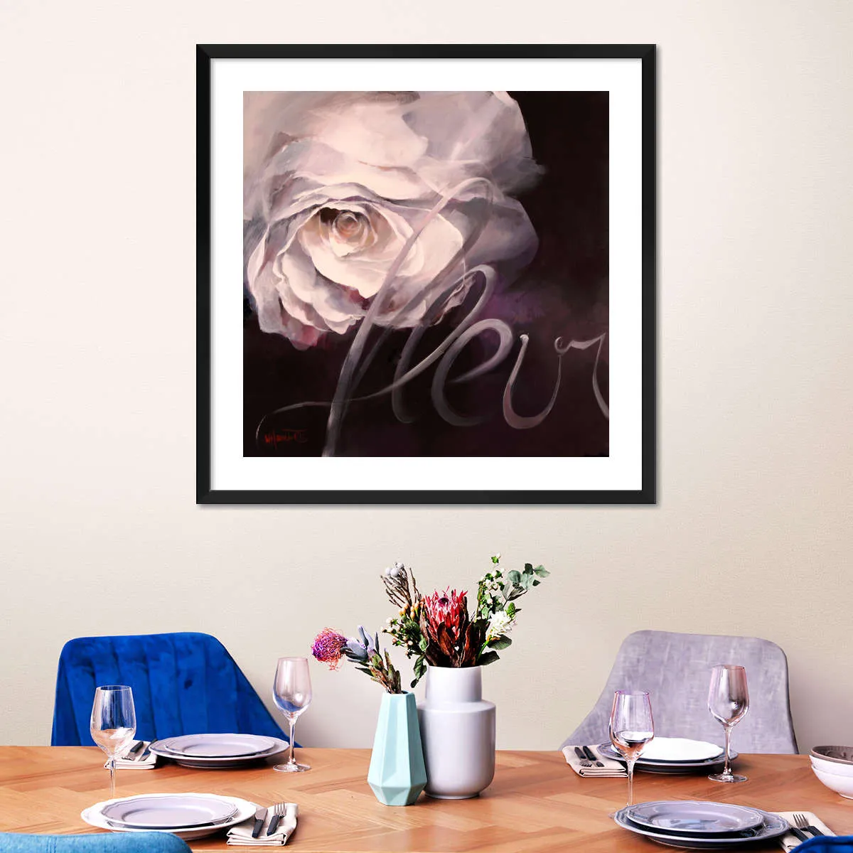 A Fleur I Wall Art