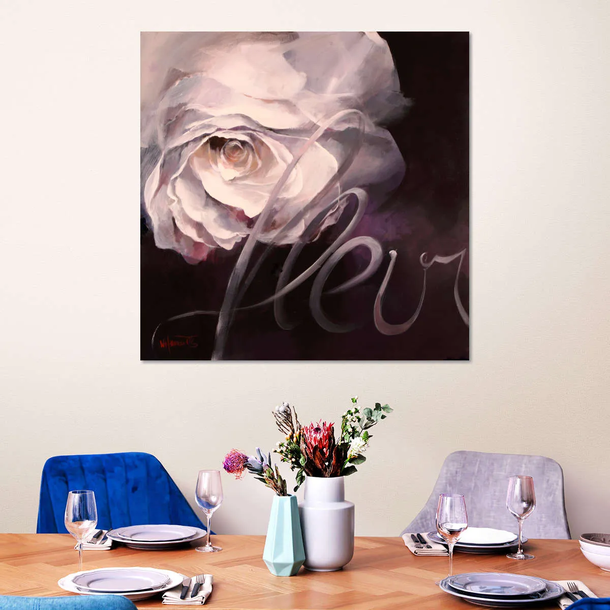 A Fleur I Wall Art