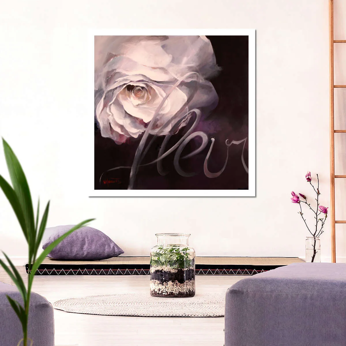 A Fleur I Wall Art