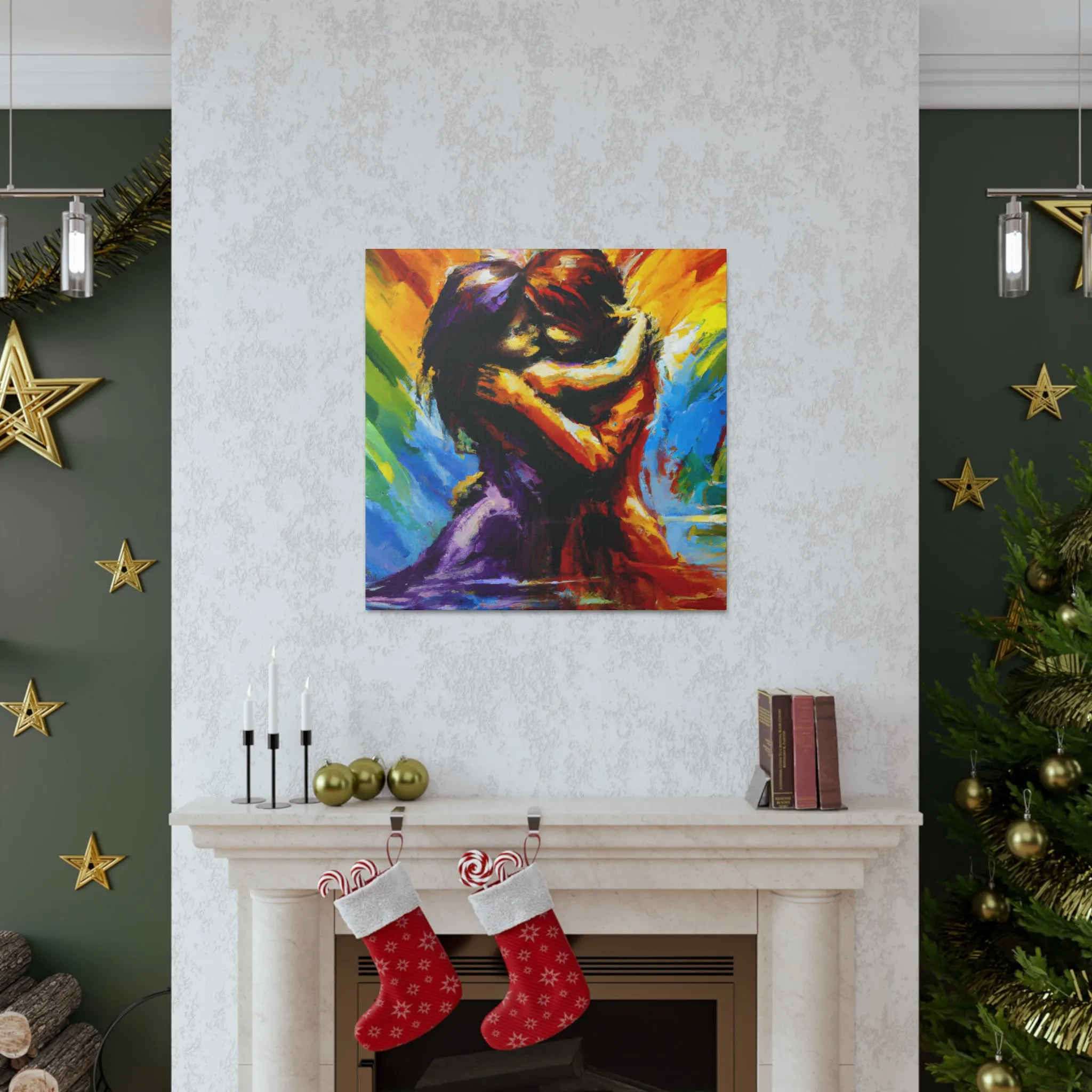 AureliusArt - Gay Couple Wall Art