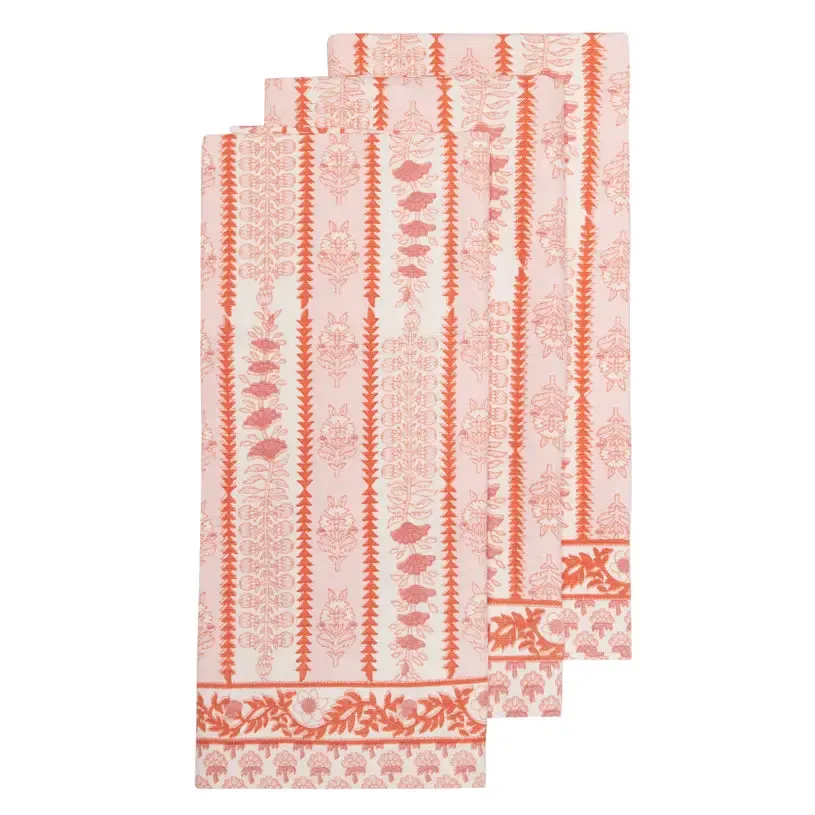Avignon Pink City Tea Towels