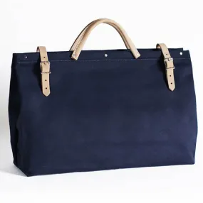 Beach Canvas Utility Bag - Navy Blue