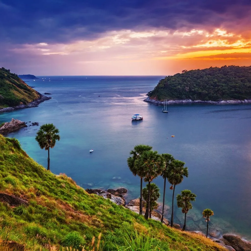 Boats Watching The Sunset
