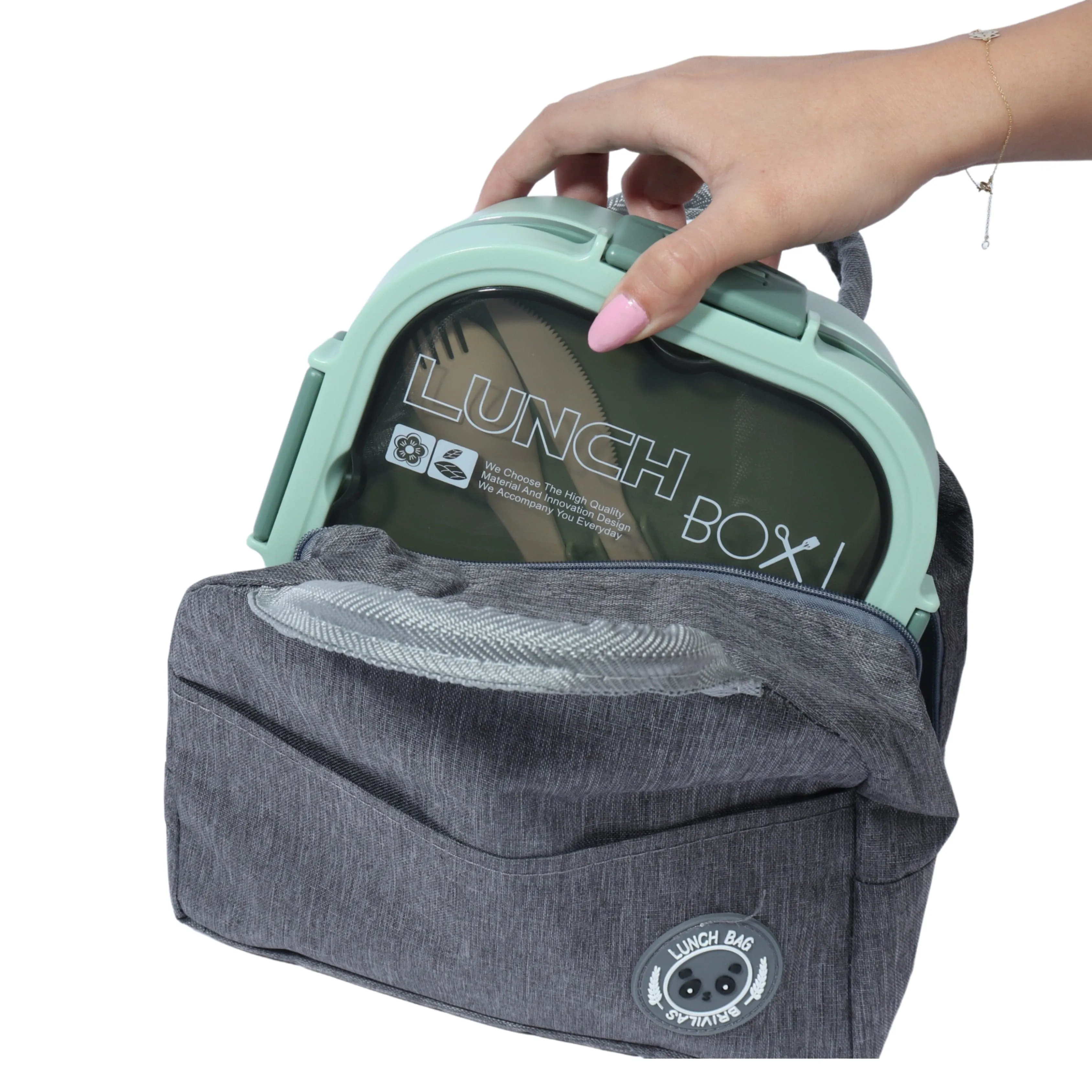 BRIVILAS - Insulated Children's Lunch Bento Bag