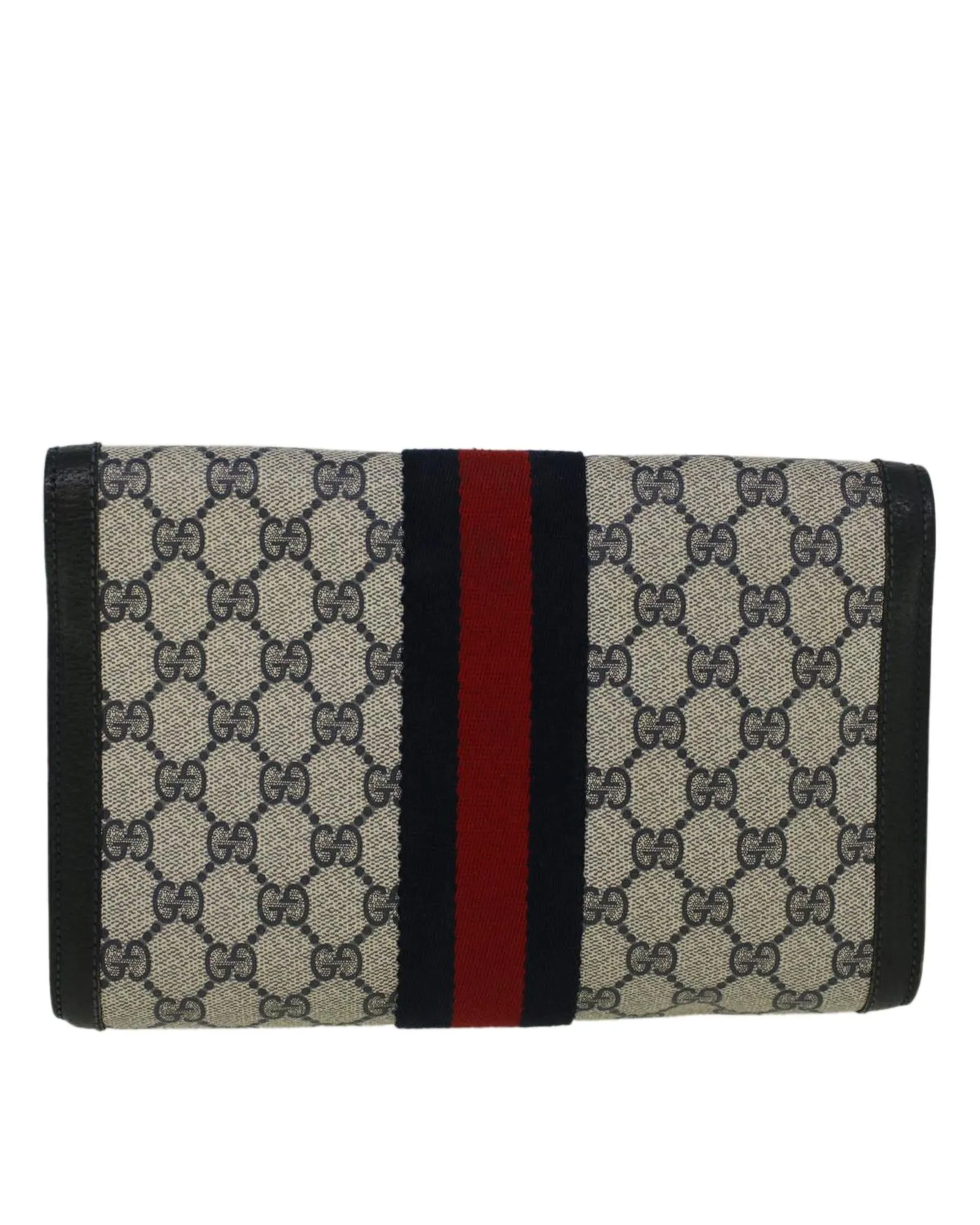 Canvas Clutch Bag with GG Pattern and Multiple Colors