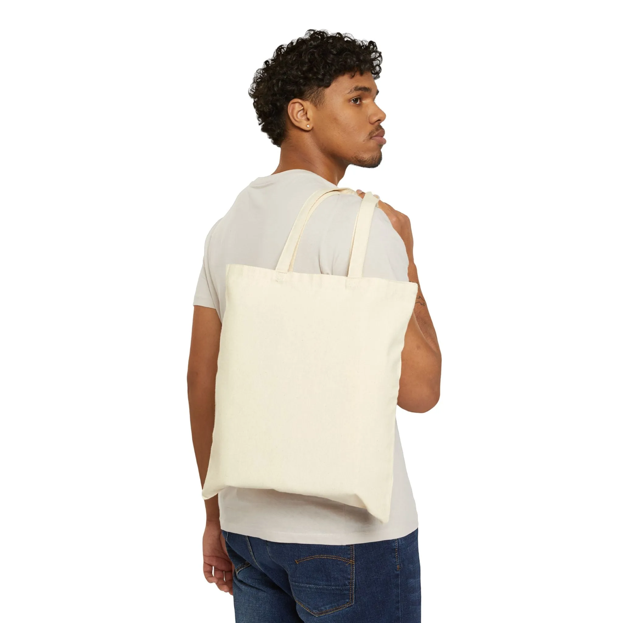Canvas Tote Bag - Fluffy Siamese Cat Lambert Design