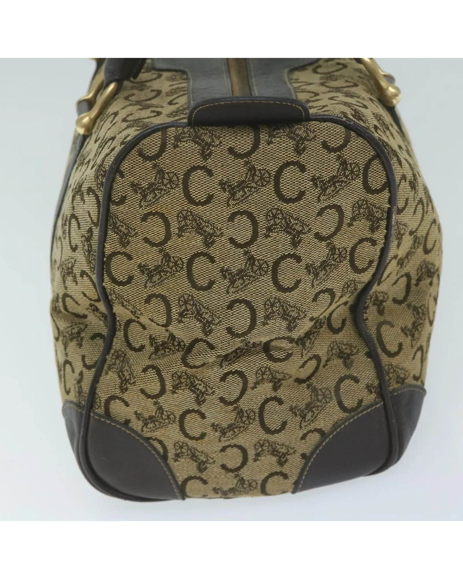 CELINE Boston Bag in Beige/Brown