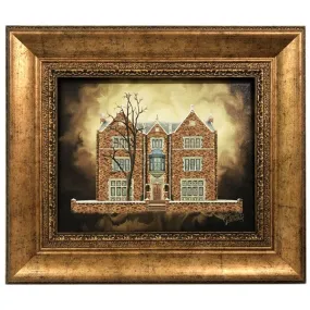 Chabad House 770 Painting on Canvas- Vintage Style Large