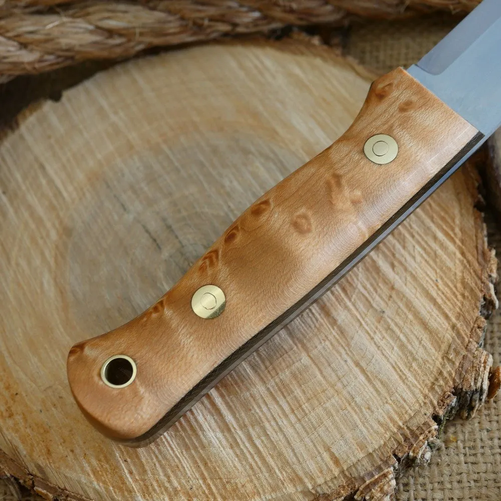 Classic: Birdseye Maple & Thick Green Canvas
