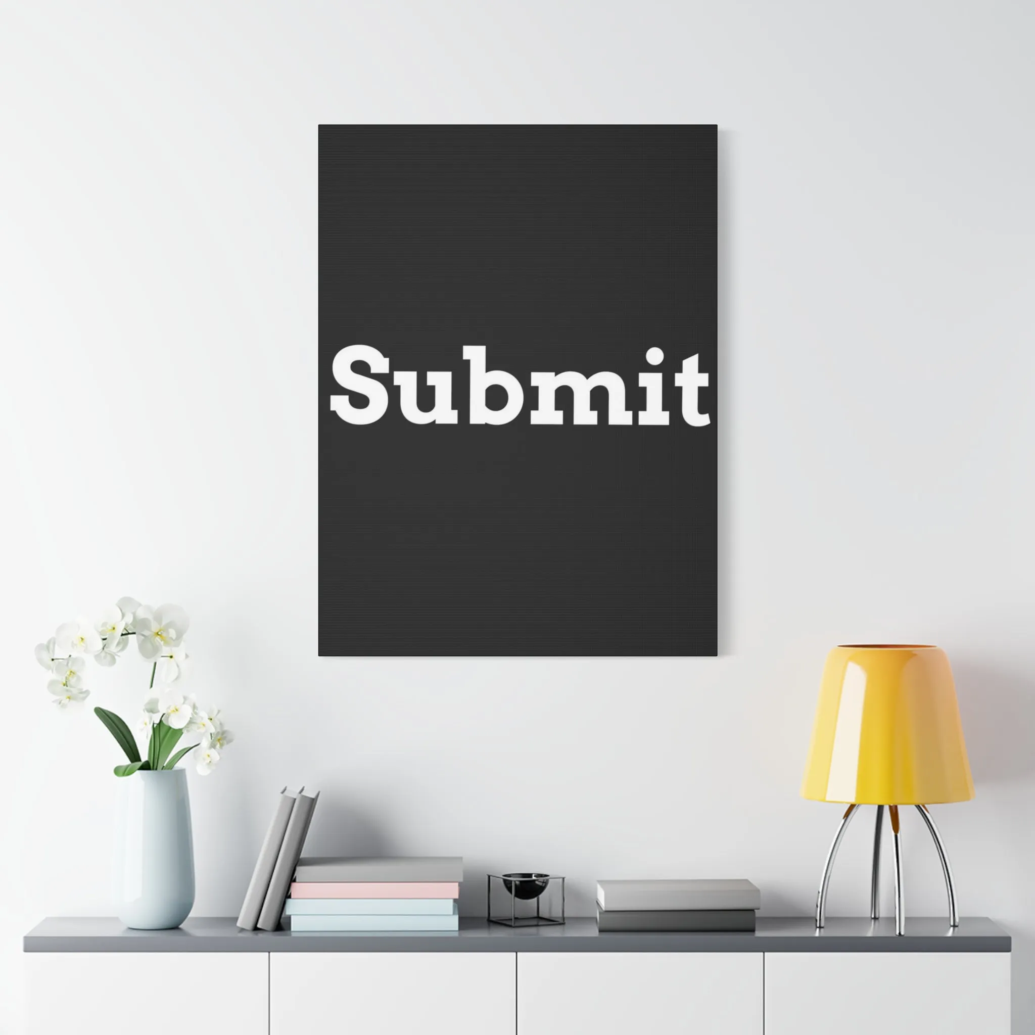 Classic Canvas - "Submit""