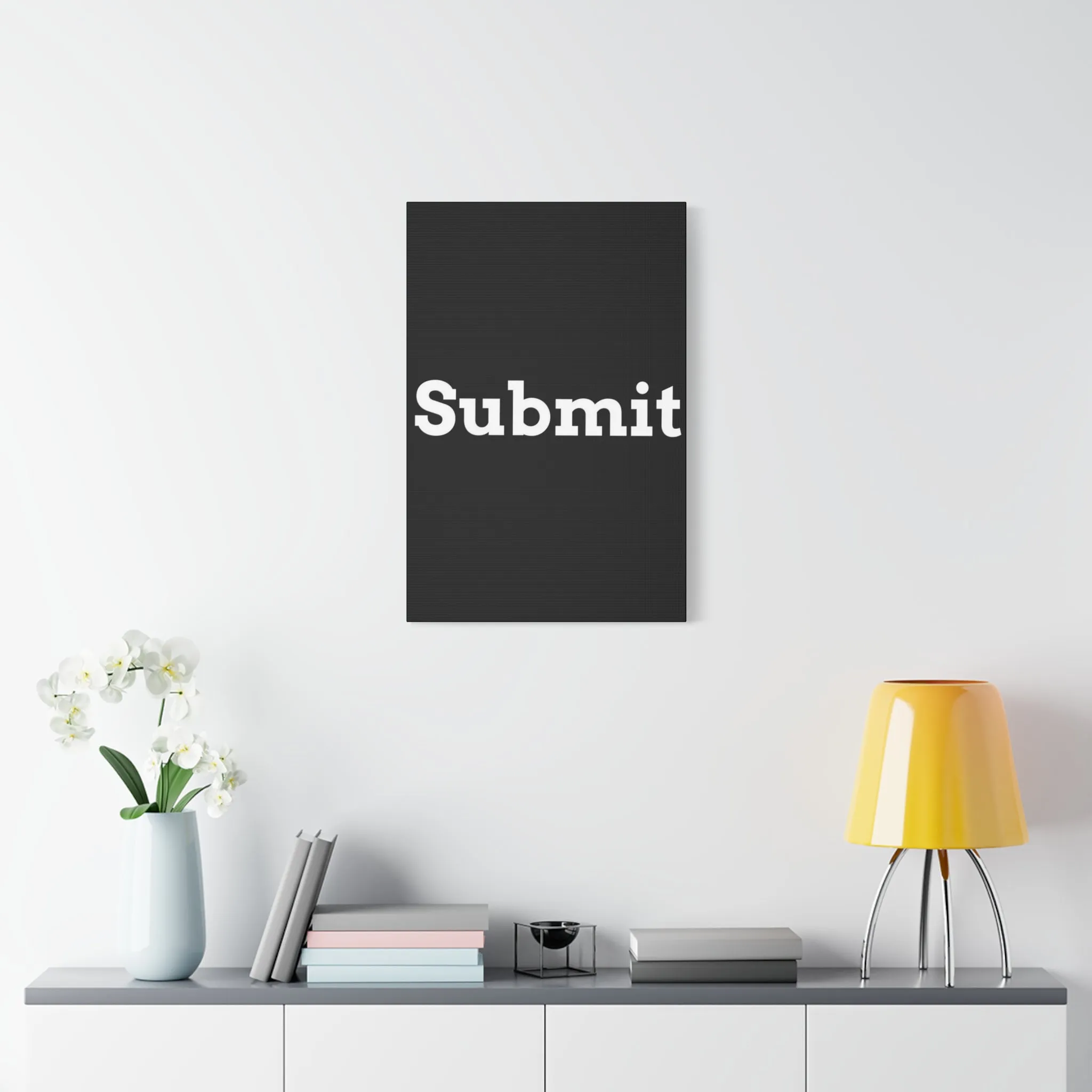 Classic Canvas - "Submit""