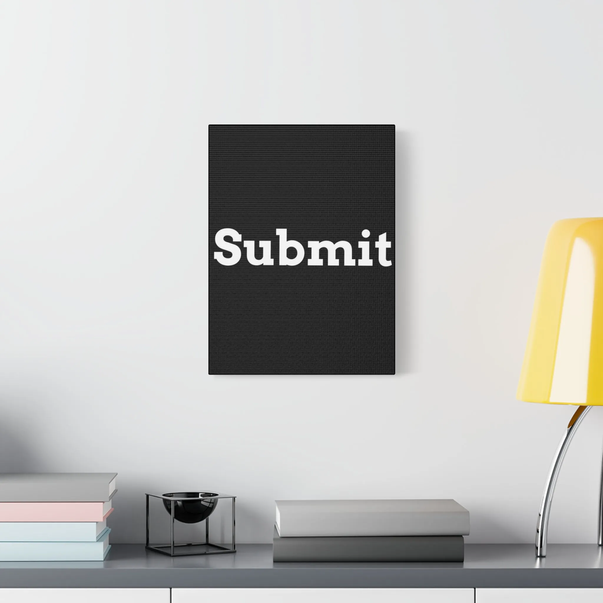 Classic Canvas - "Submit""