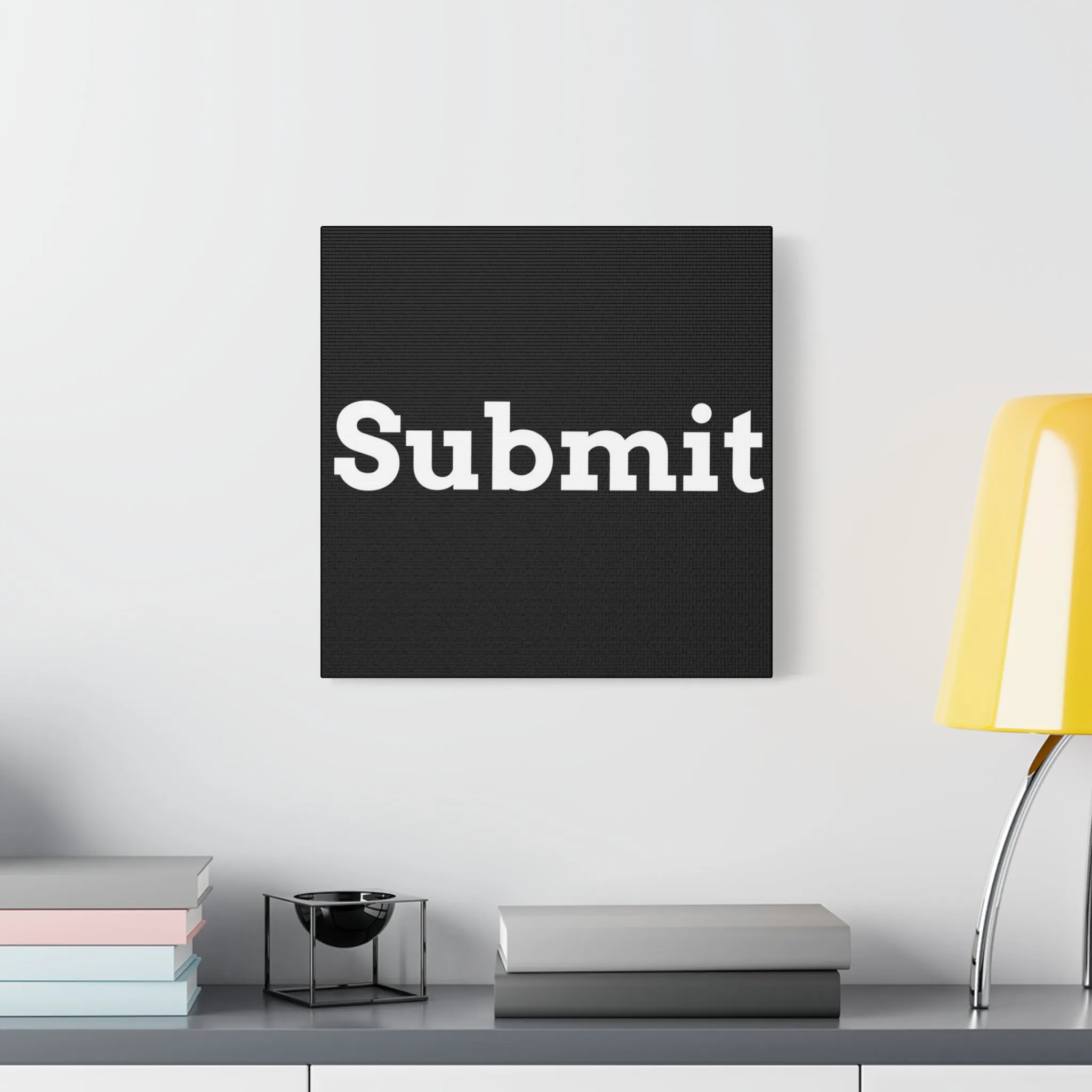 Classic Canvas - "Submit""