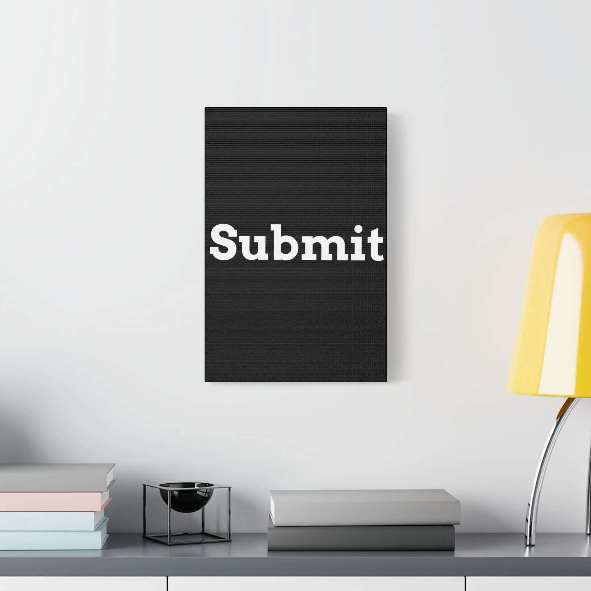 Classic Canvas - "Submit""