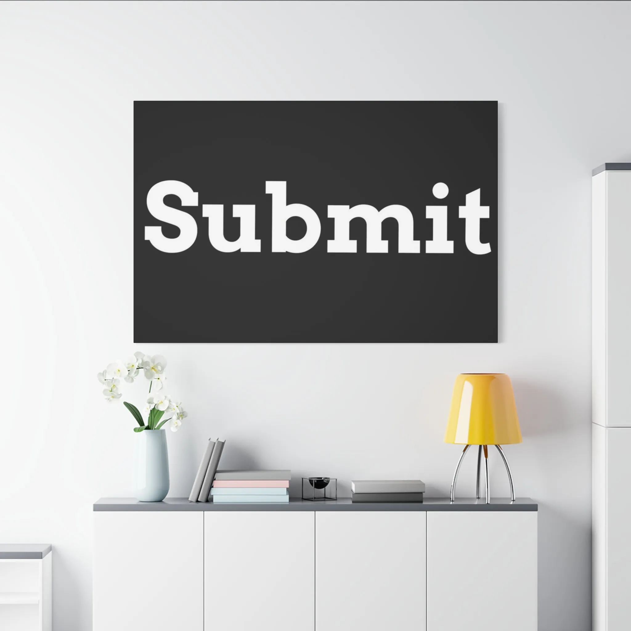 Classic Canvas - "Submit""