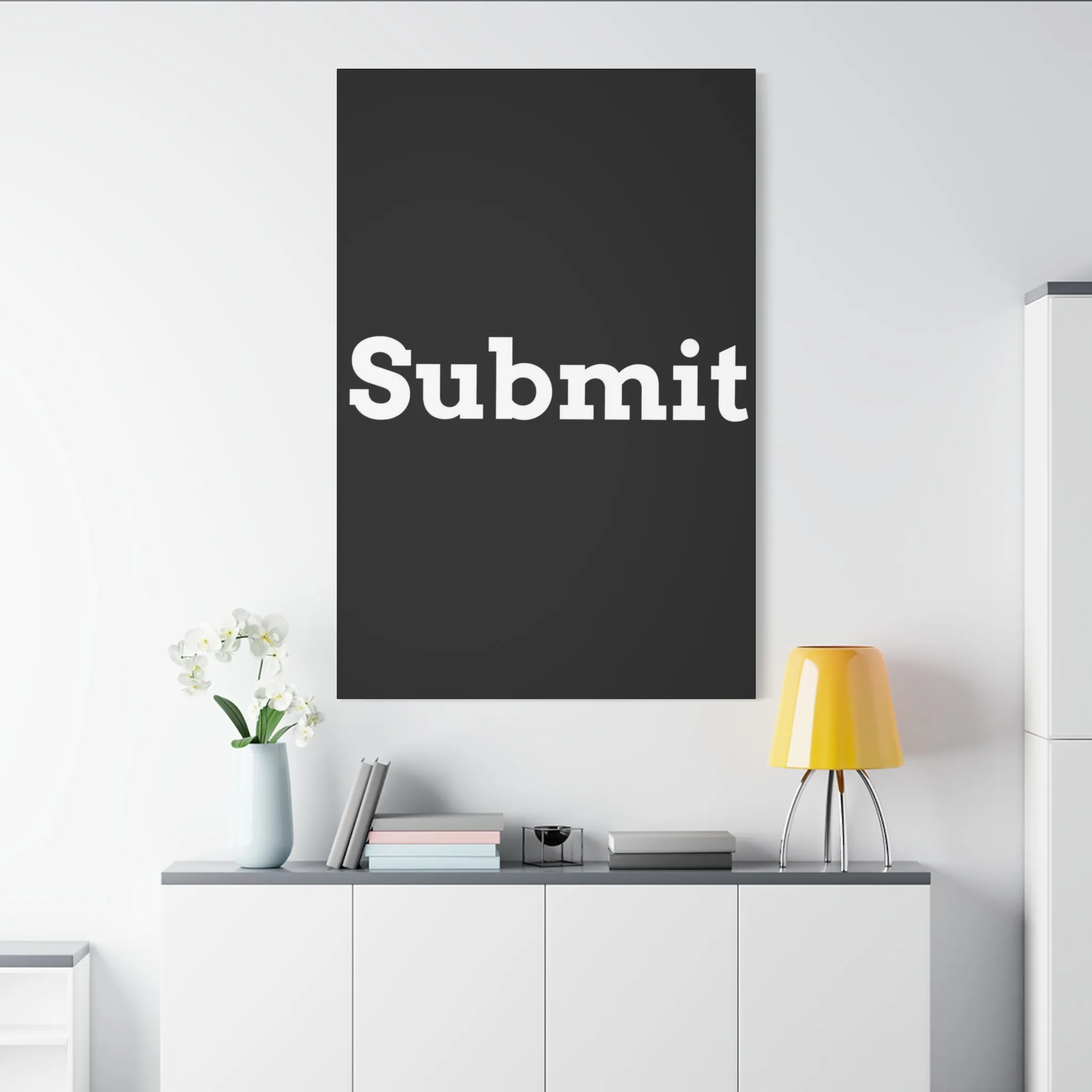 Classic Canvas - "Submit""