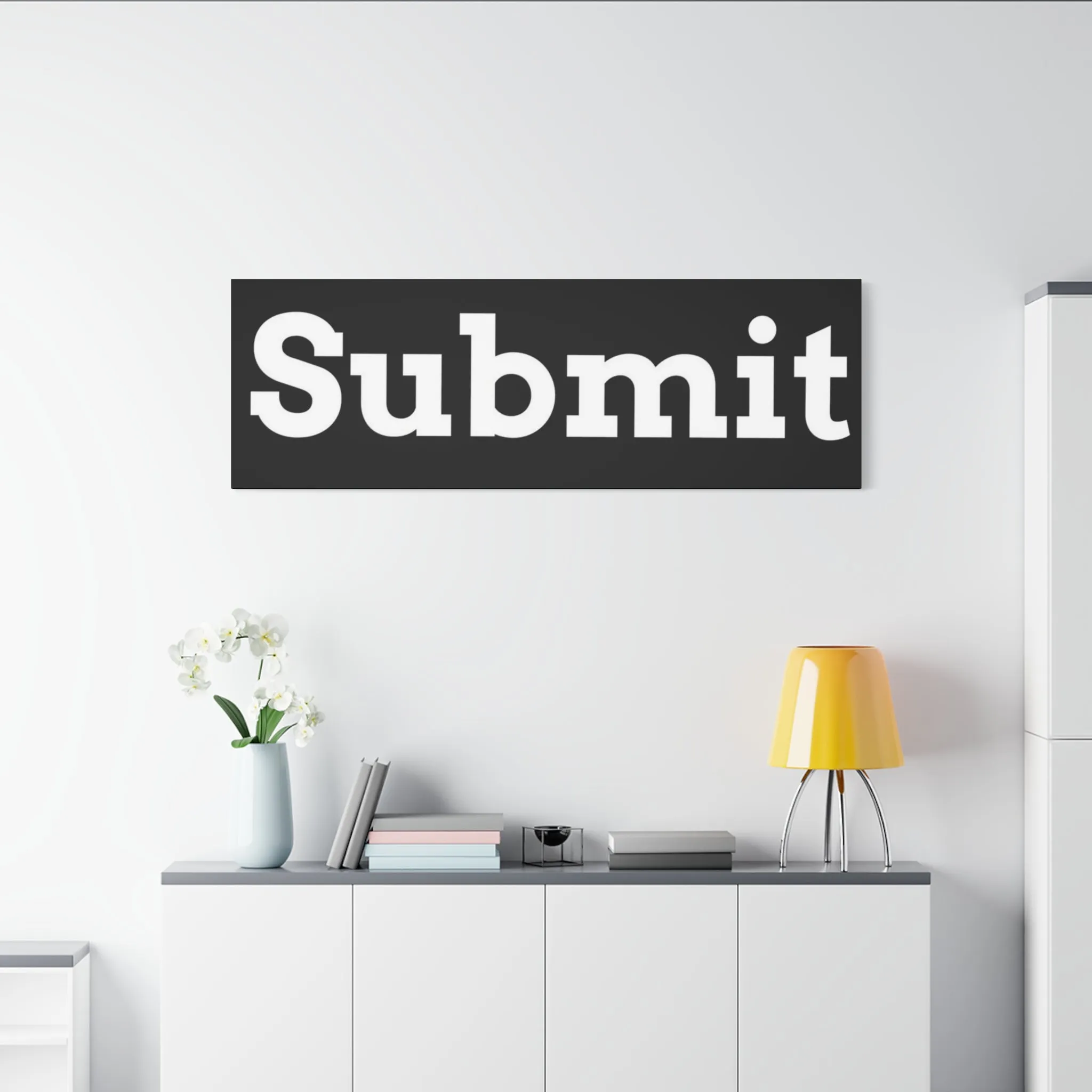 Classic Canvas - "Submit""