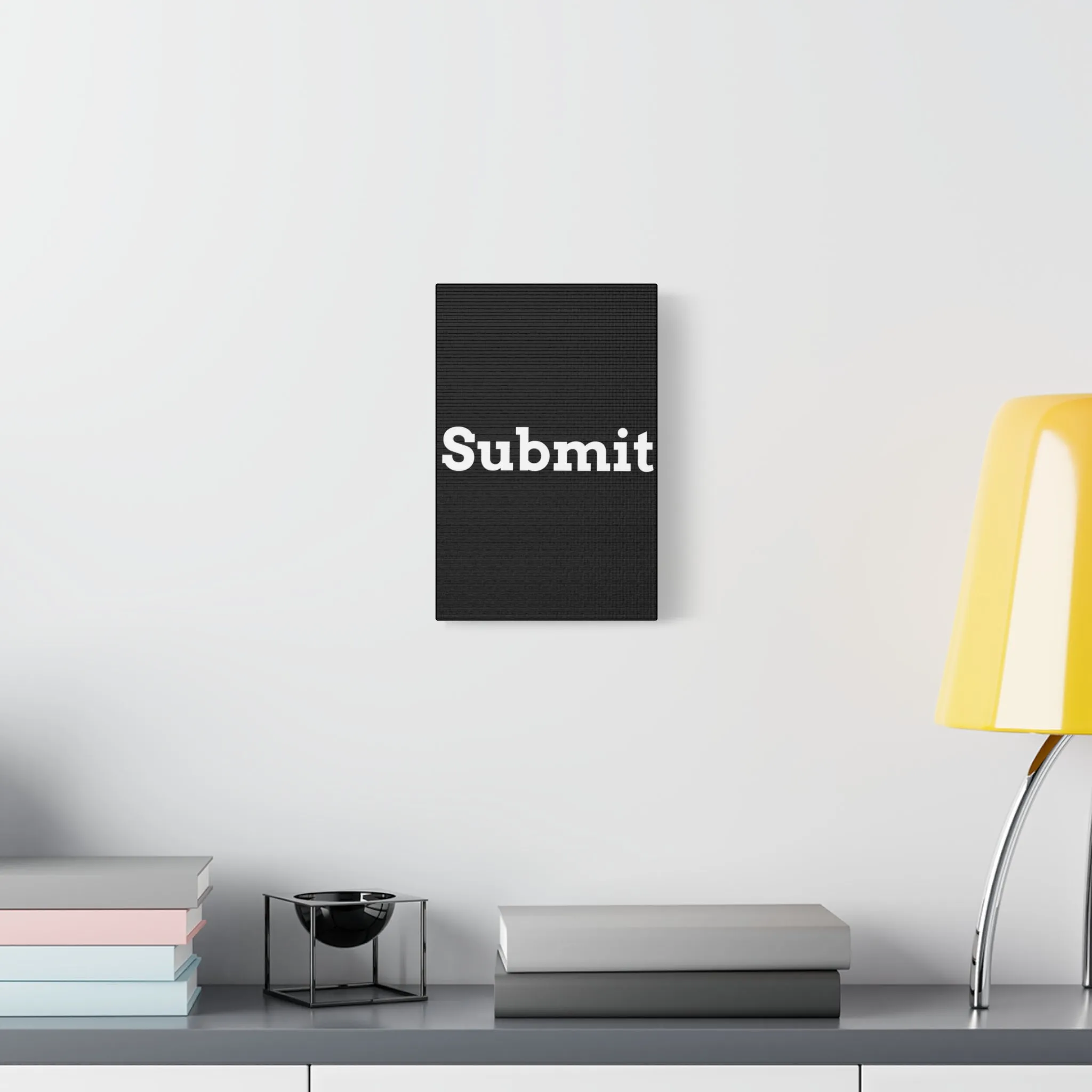 Classic Canvas - "Submit""