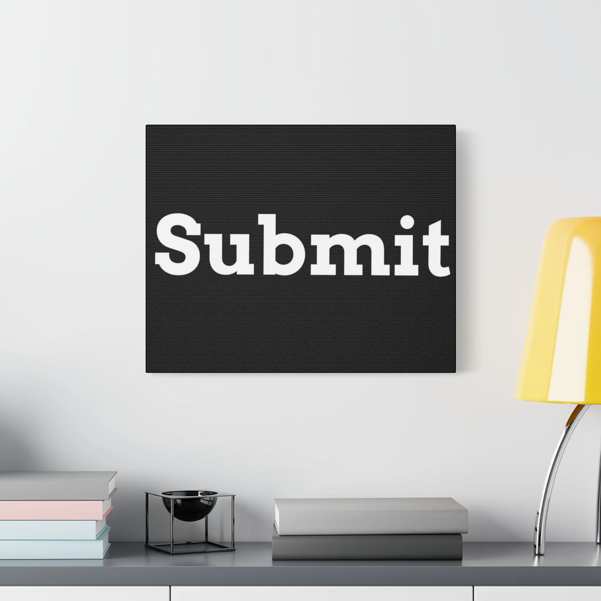 Classic Canvas - "Submit""