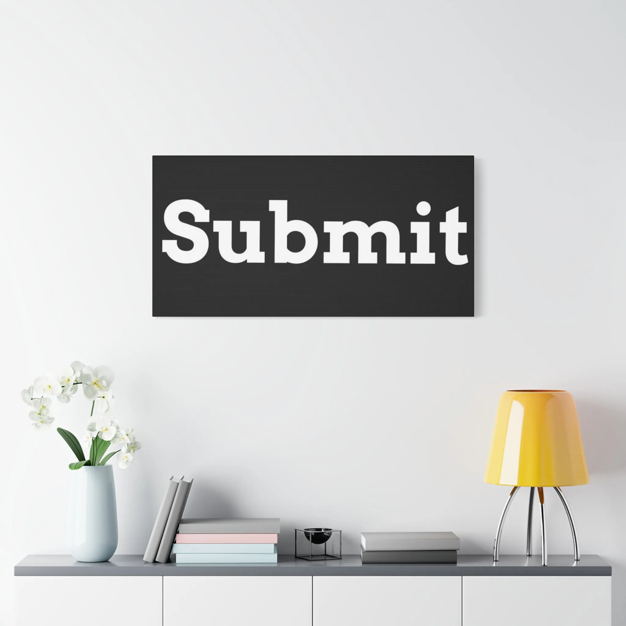 Classic Canvas - "Submit""