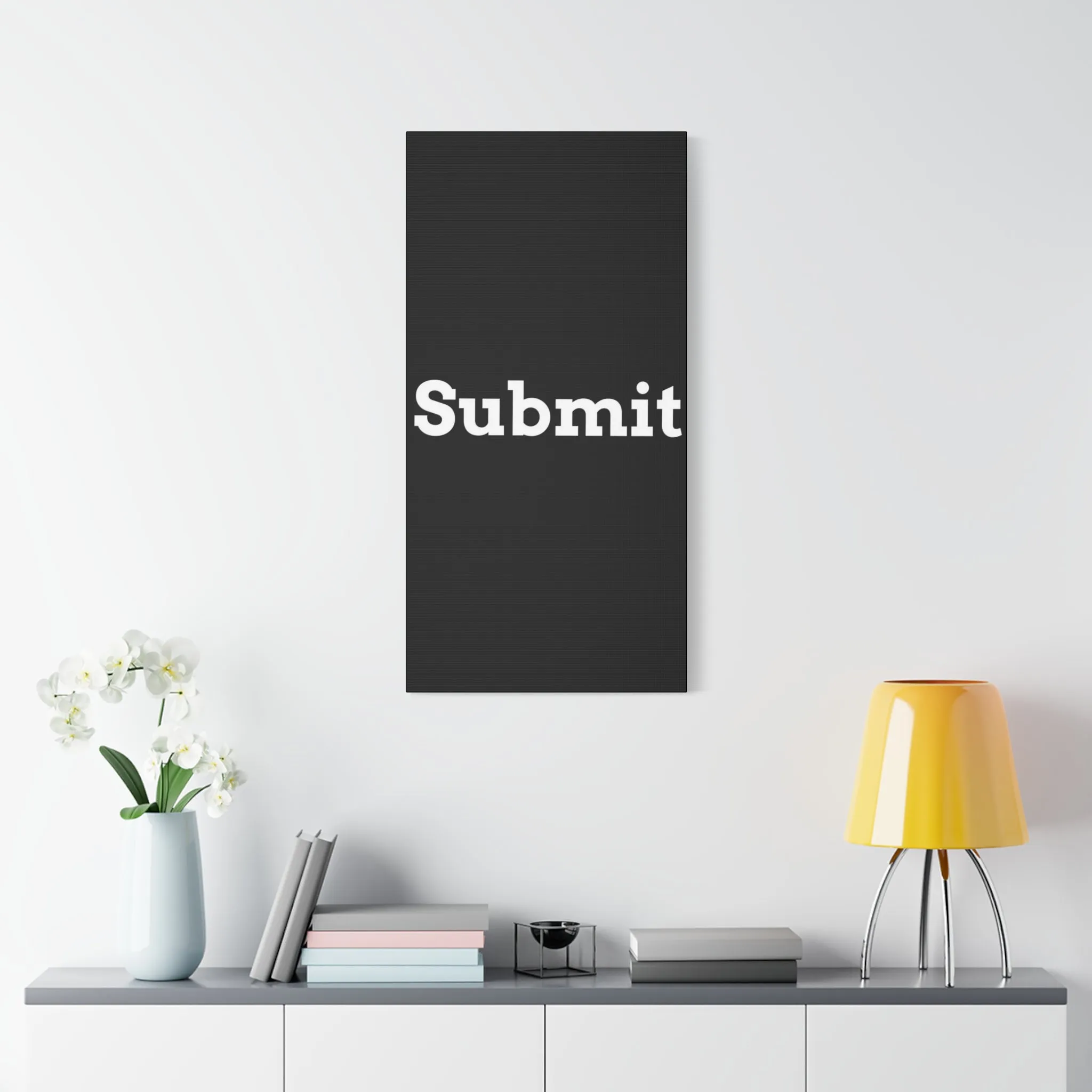 Classic Canvas - "Submit""