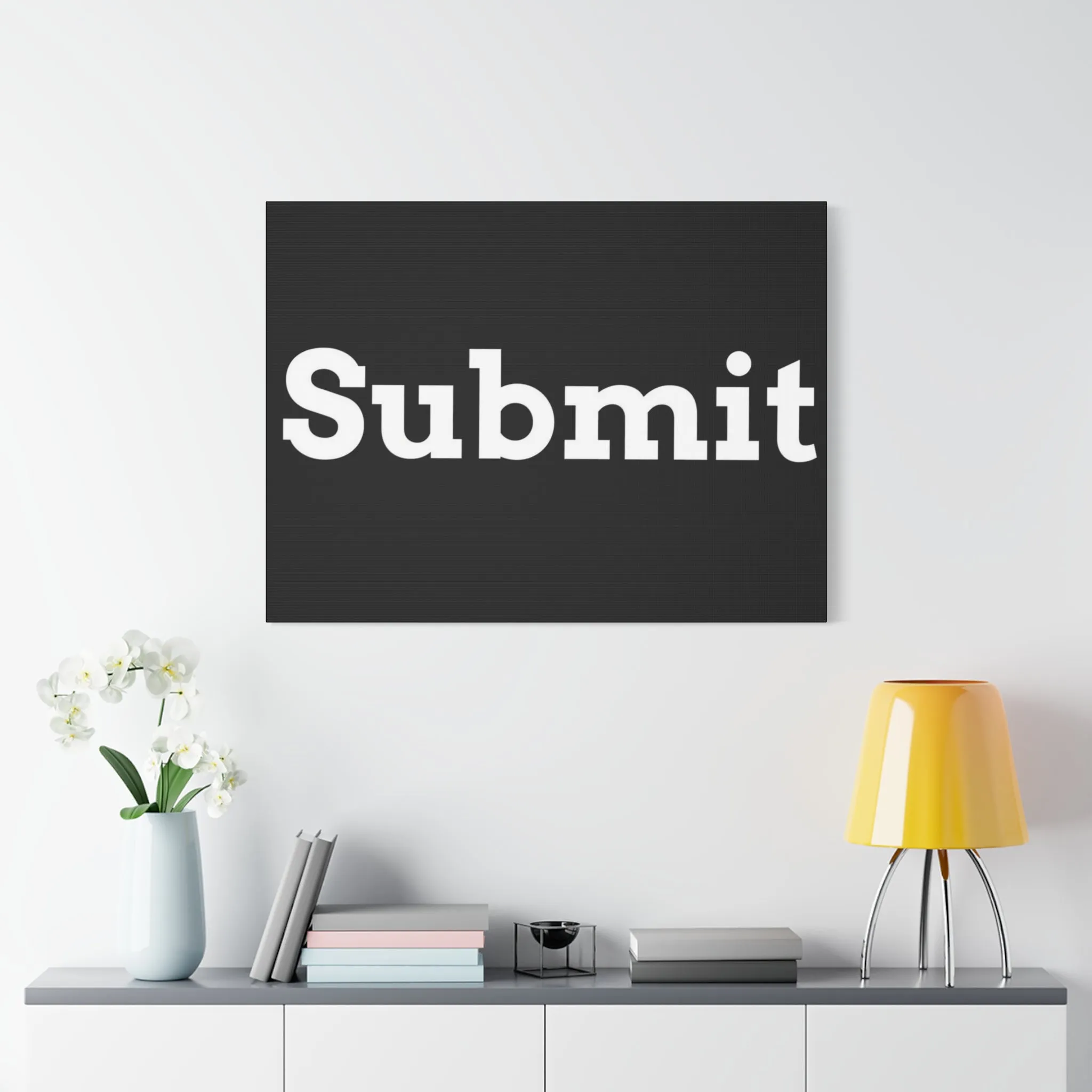Classic Canvas - "Submit""