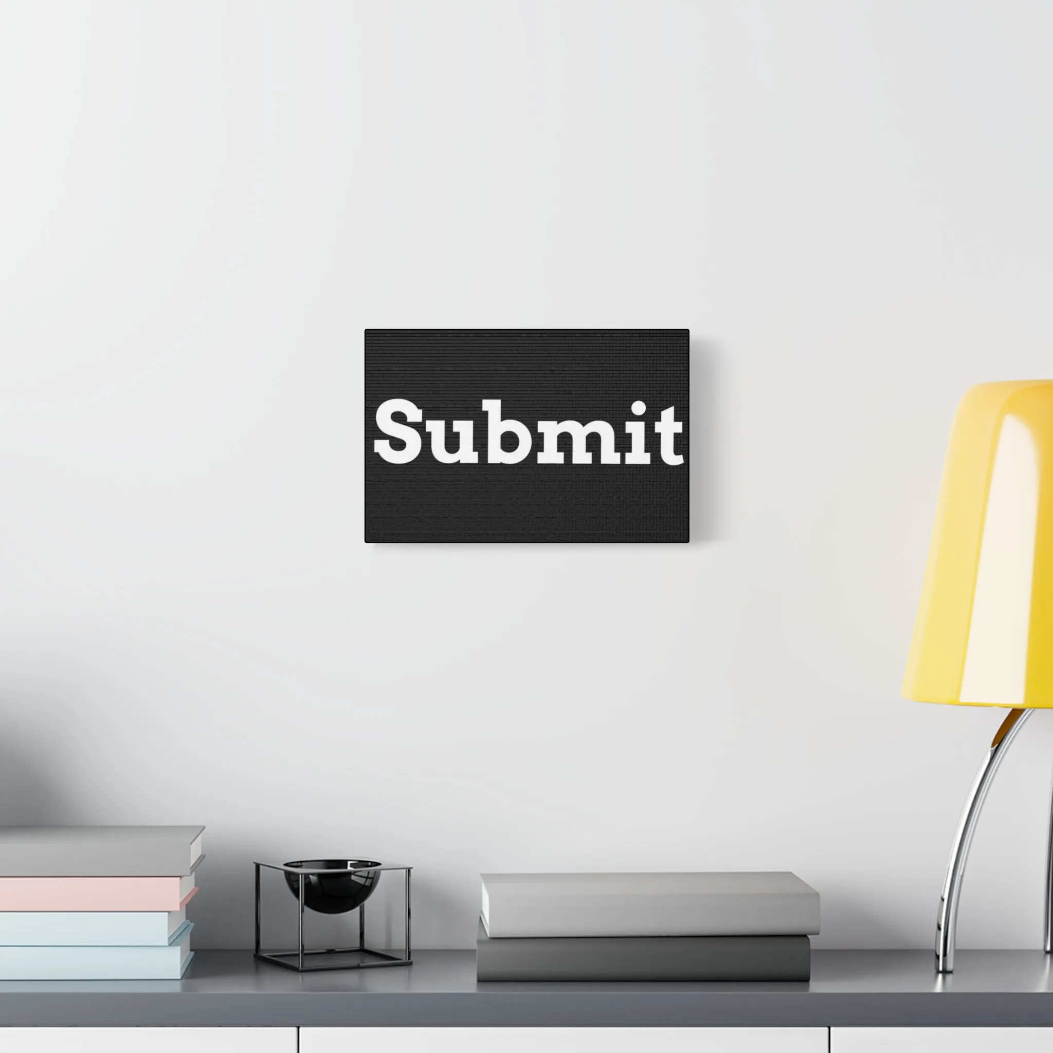 Classic Canvas - "Submit""