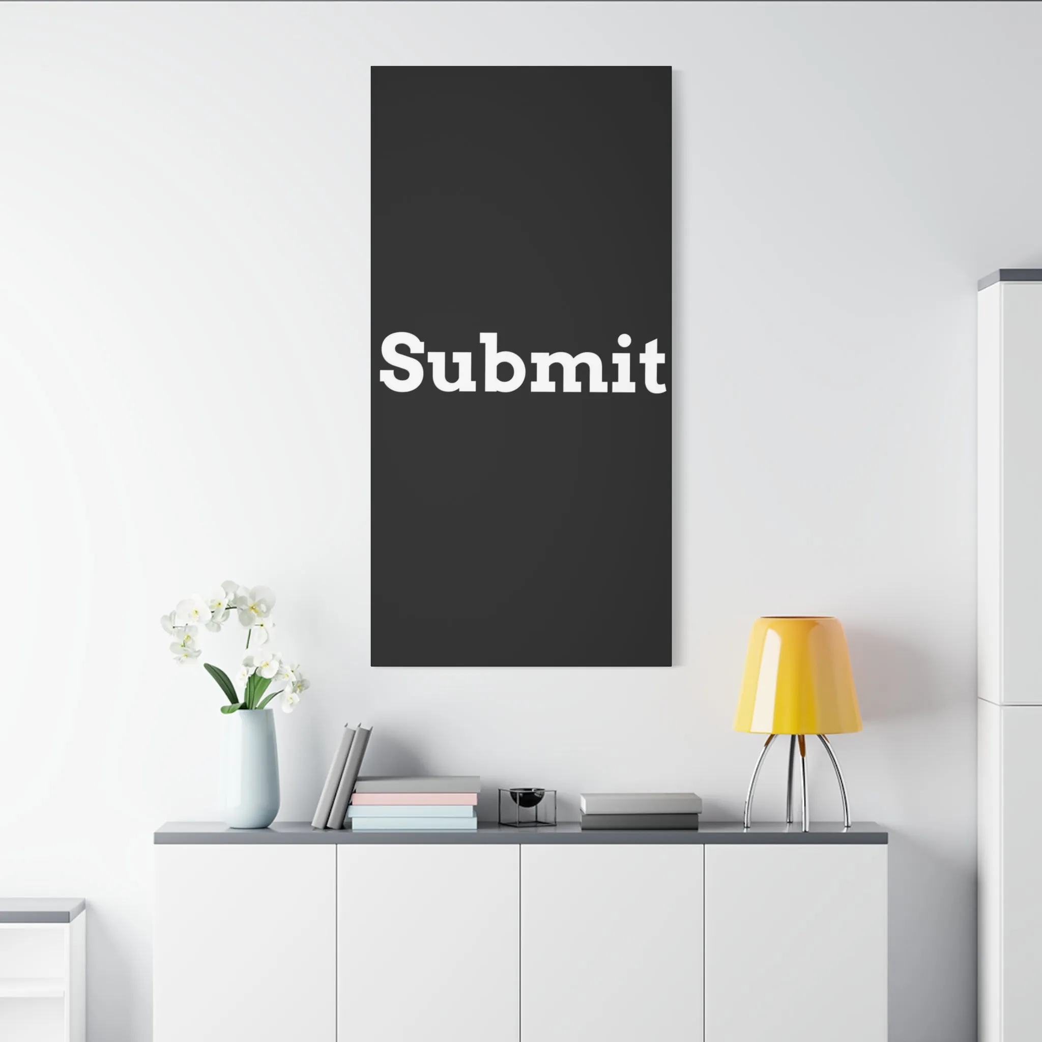 Classic Canvas - "Submit""
