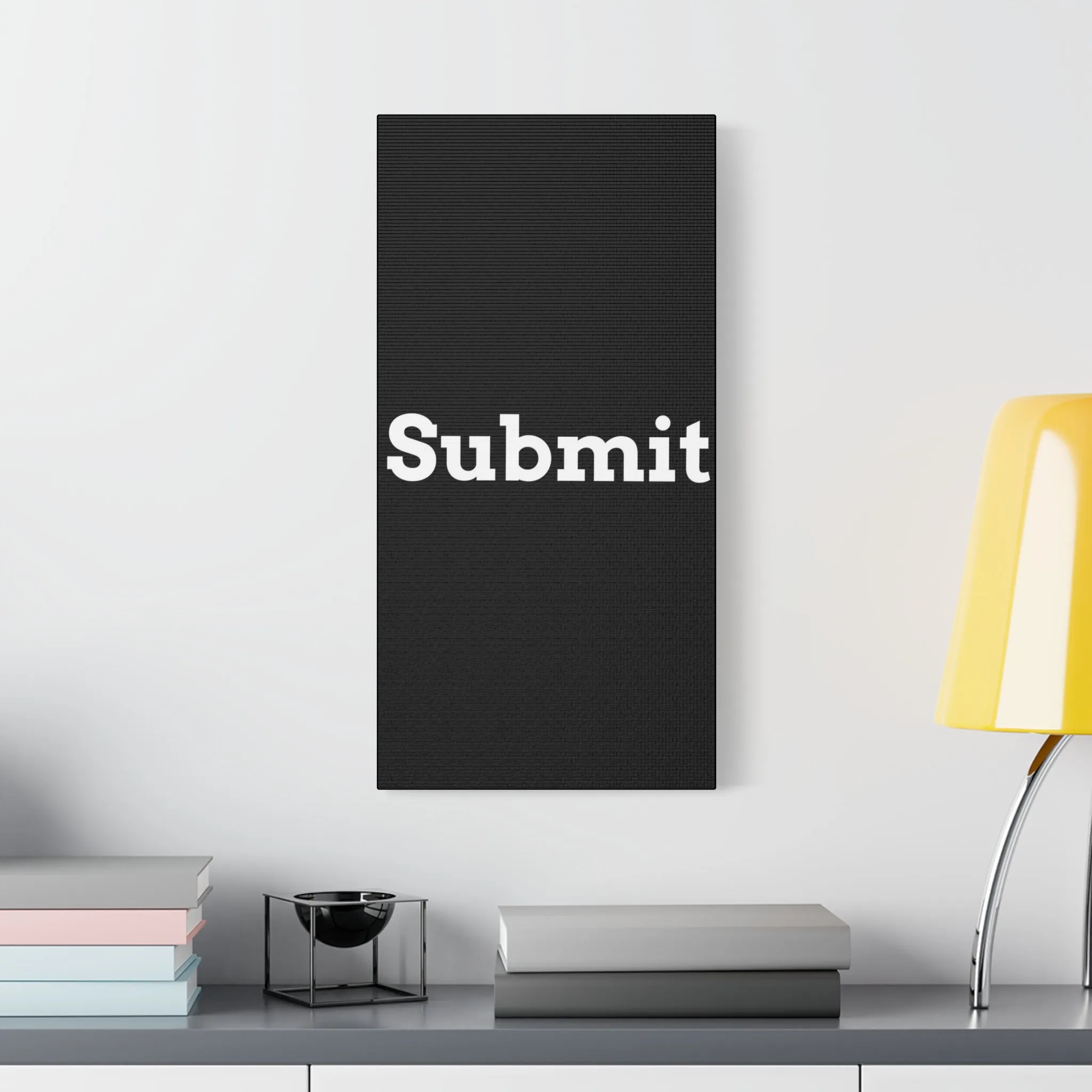 Classic Canvas - "Submit""