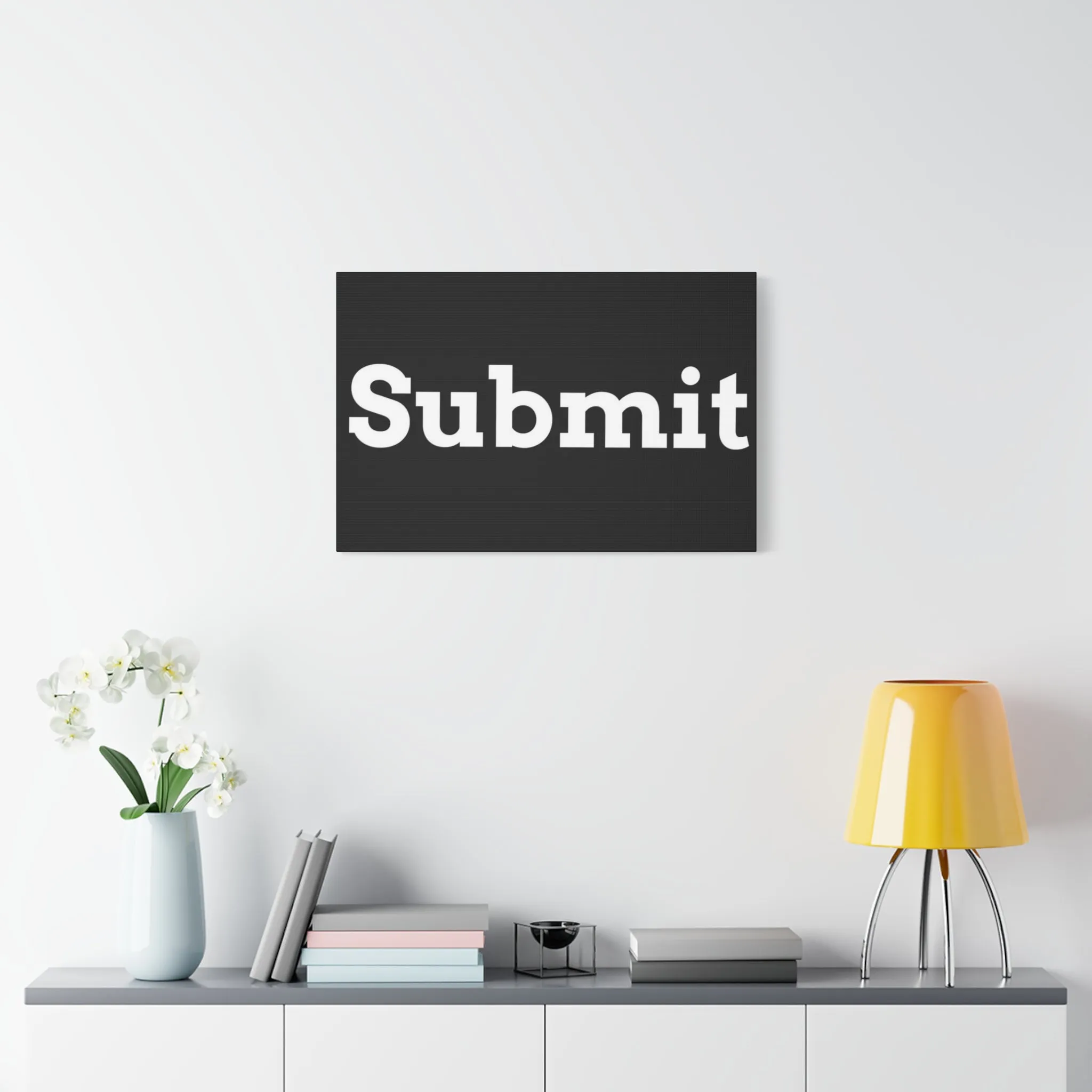 Classic Canvas - "Submit""