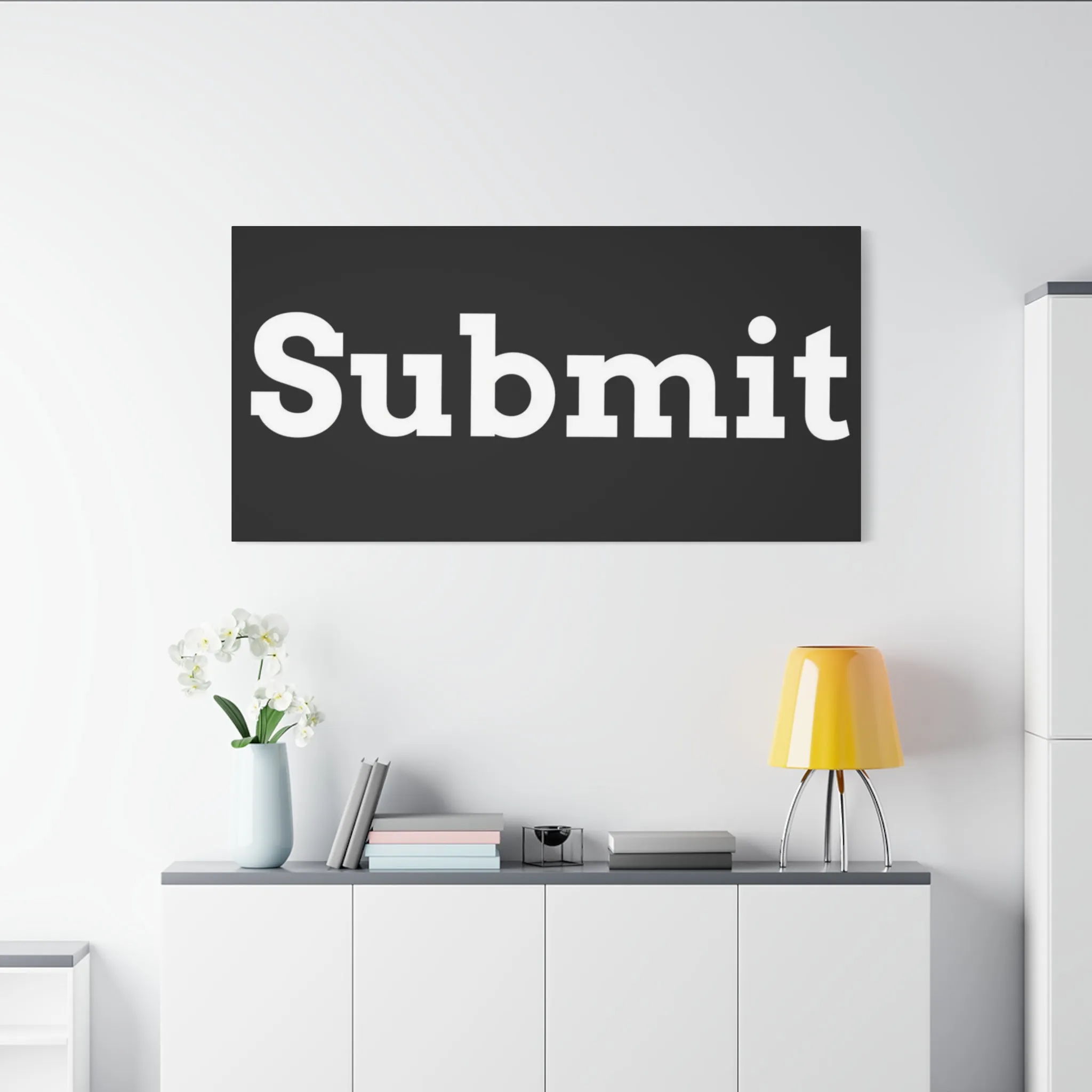 Classic Canvas - "Submit""