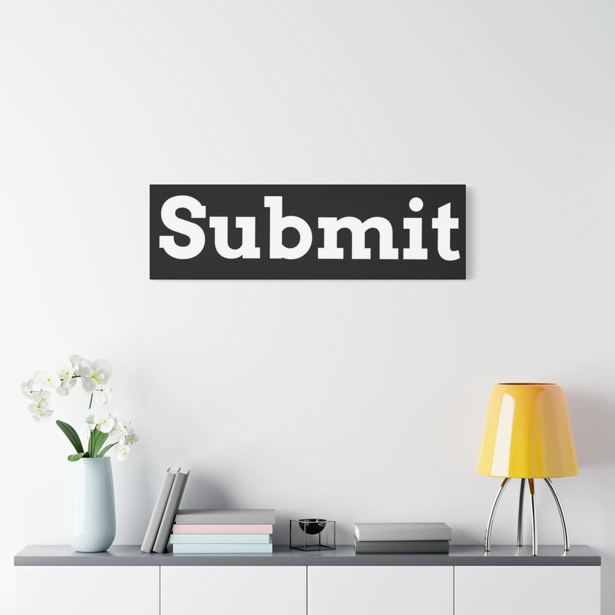 Classic Canvas - "Submit""