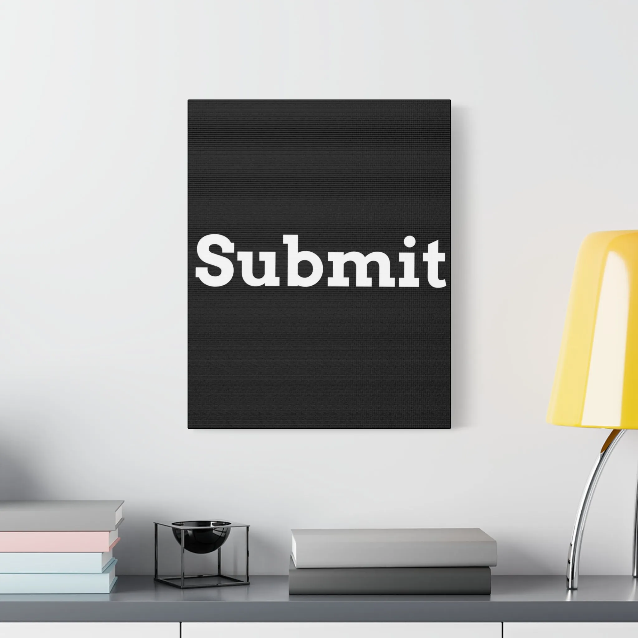 Classic Canvas - "Submit""