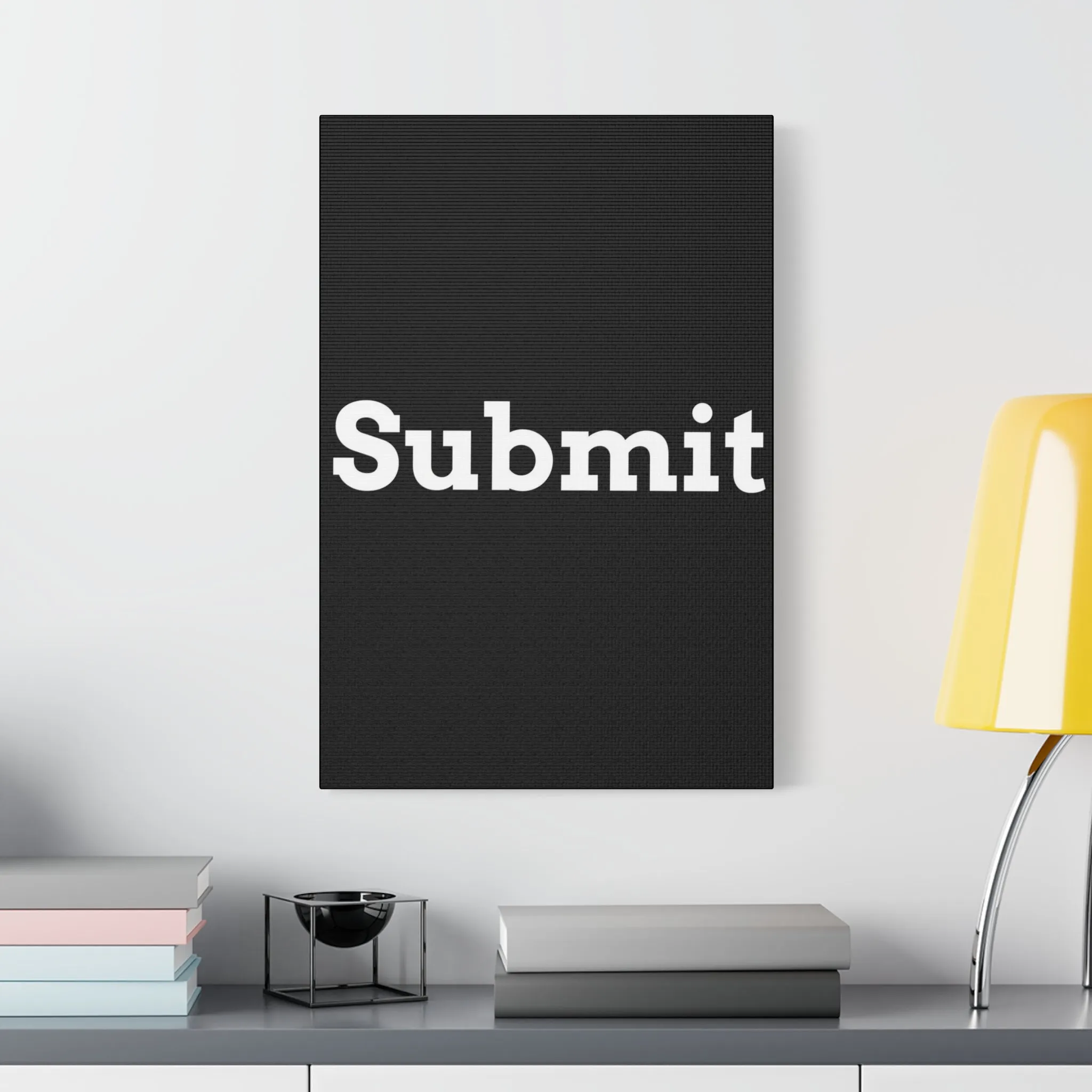 Classic Canvas - "Submit""