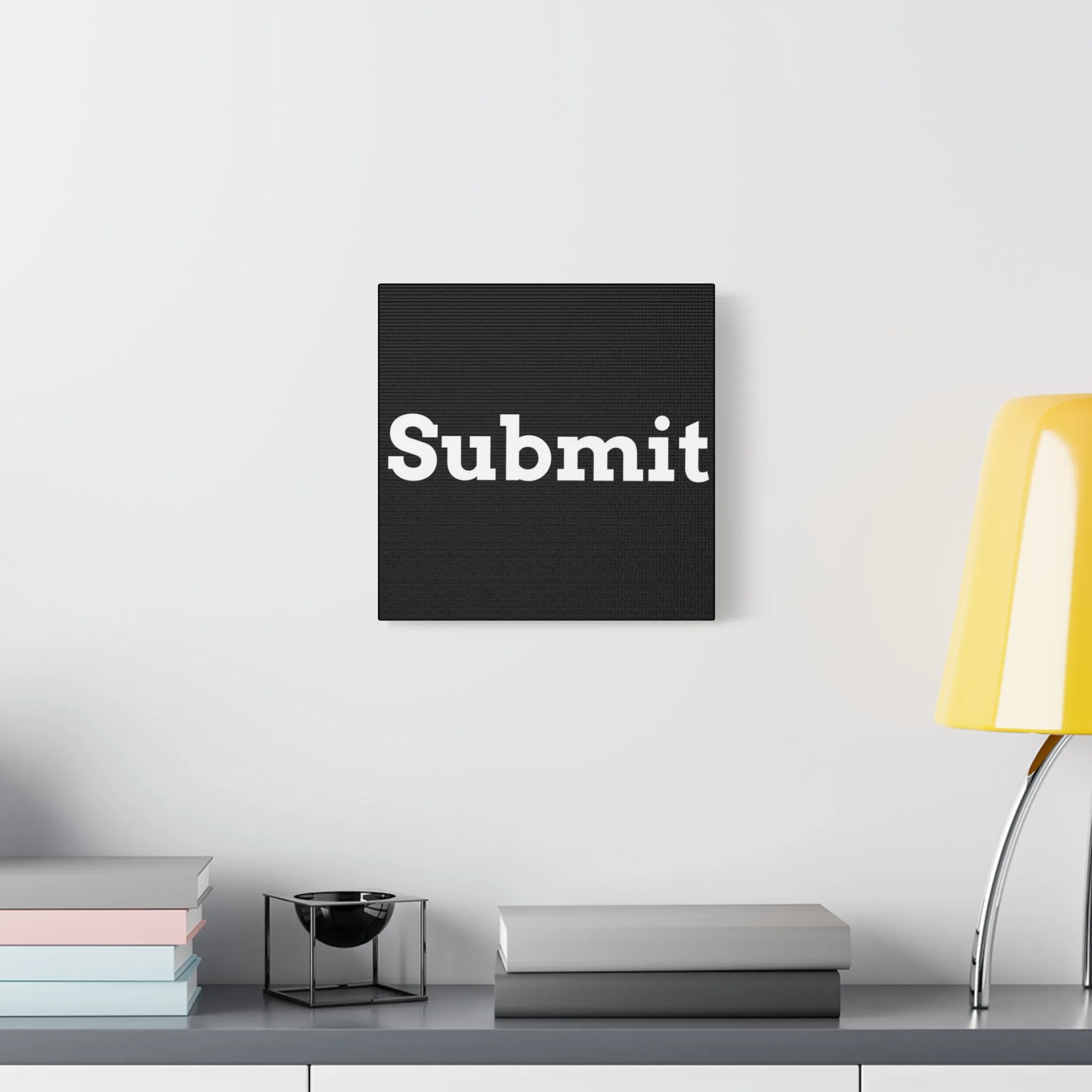 Classic Canvas - "Submit""