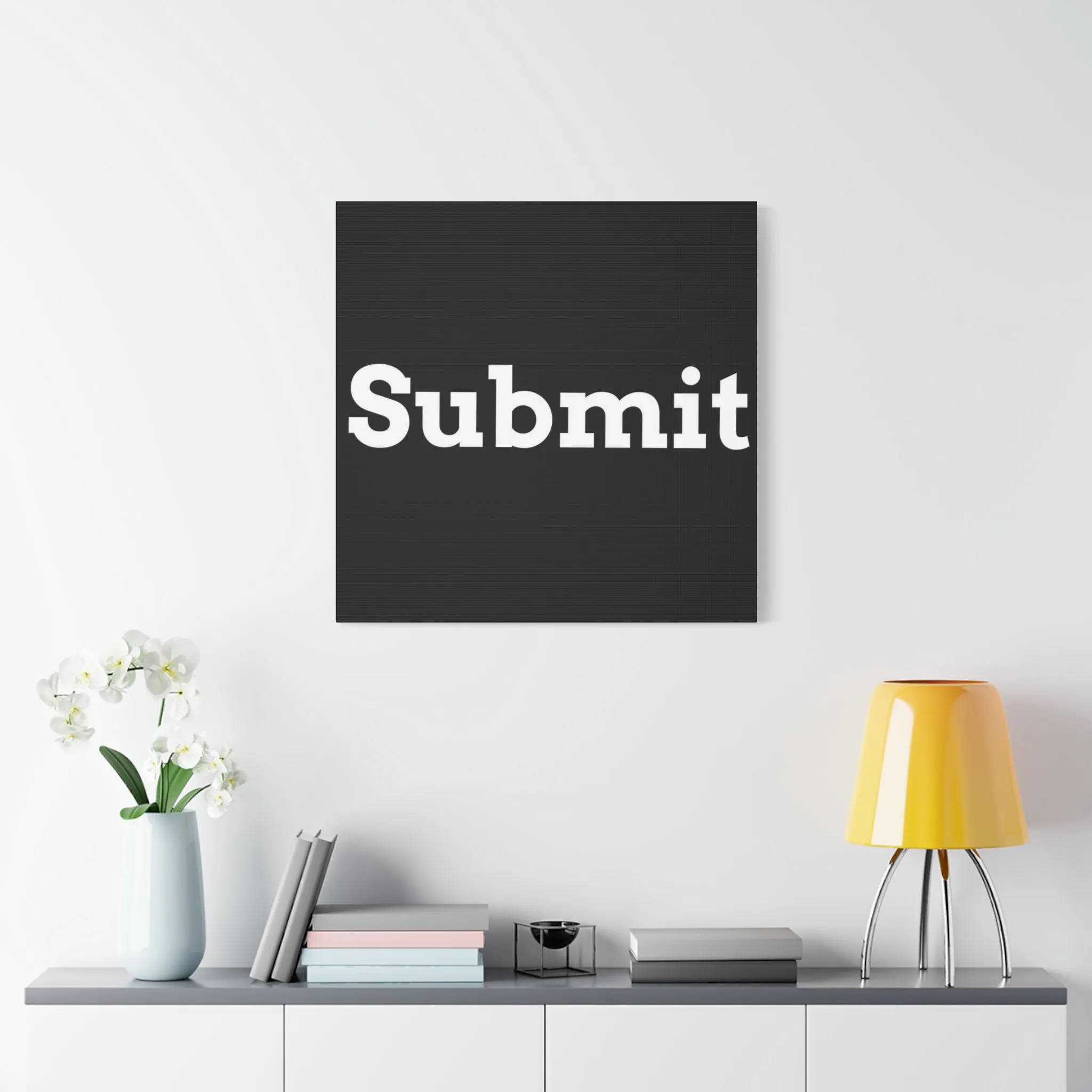 Classic Canvas - "Submit""