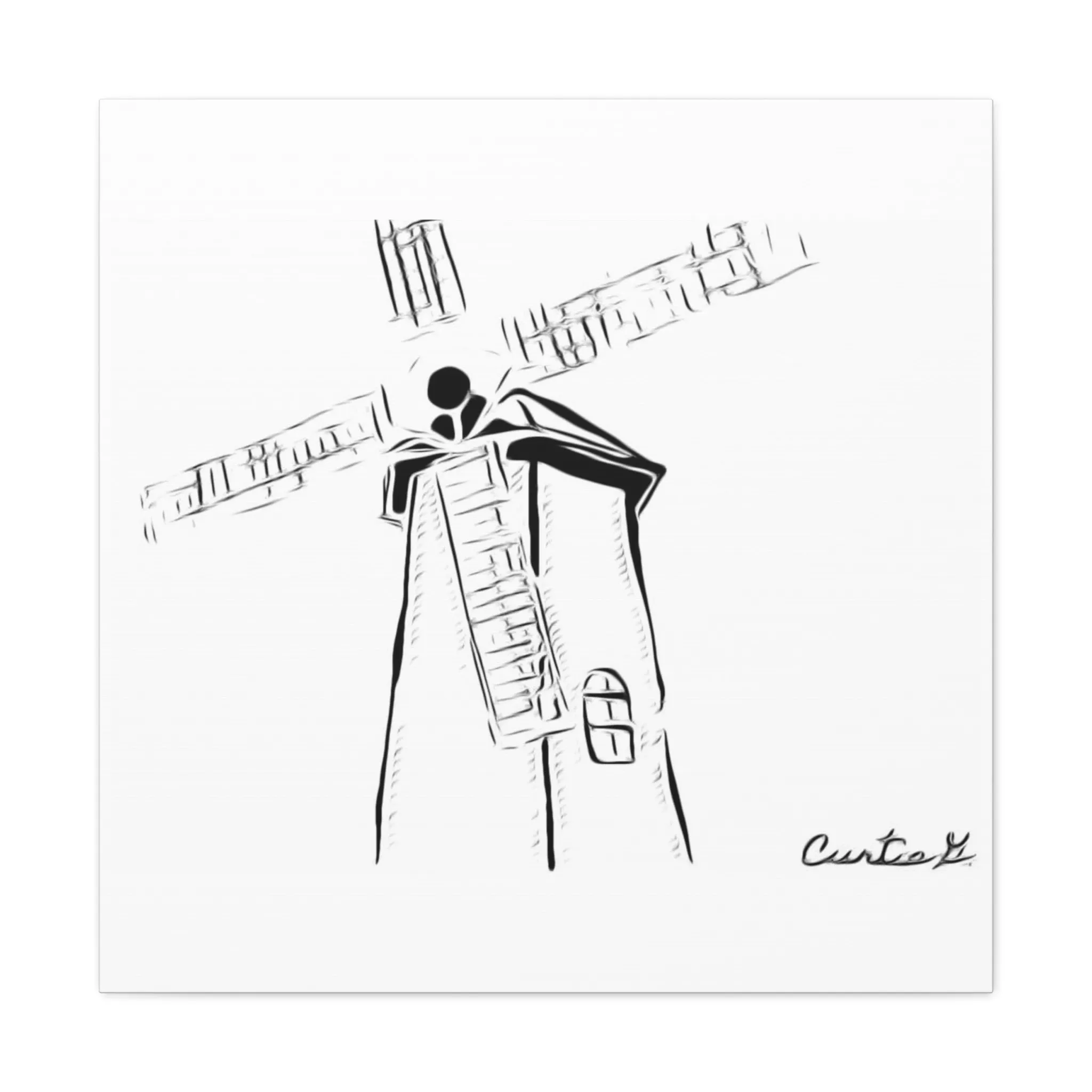 Classic Canvas - "Windmill"