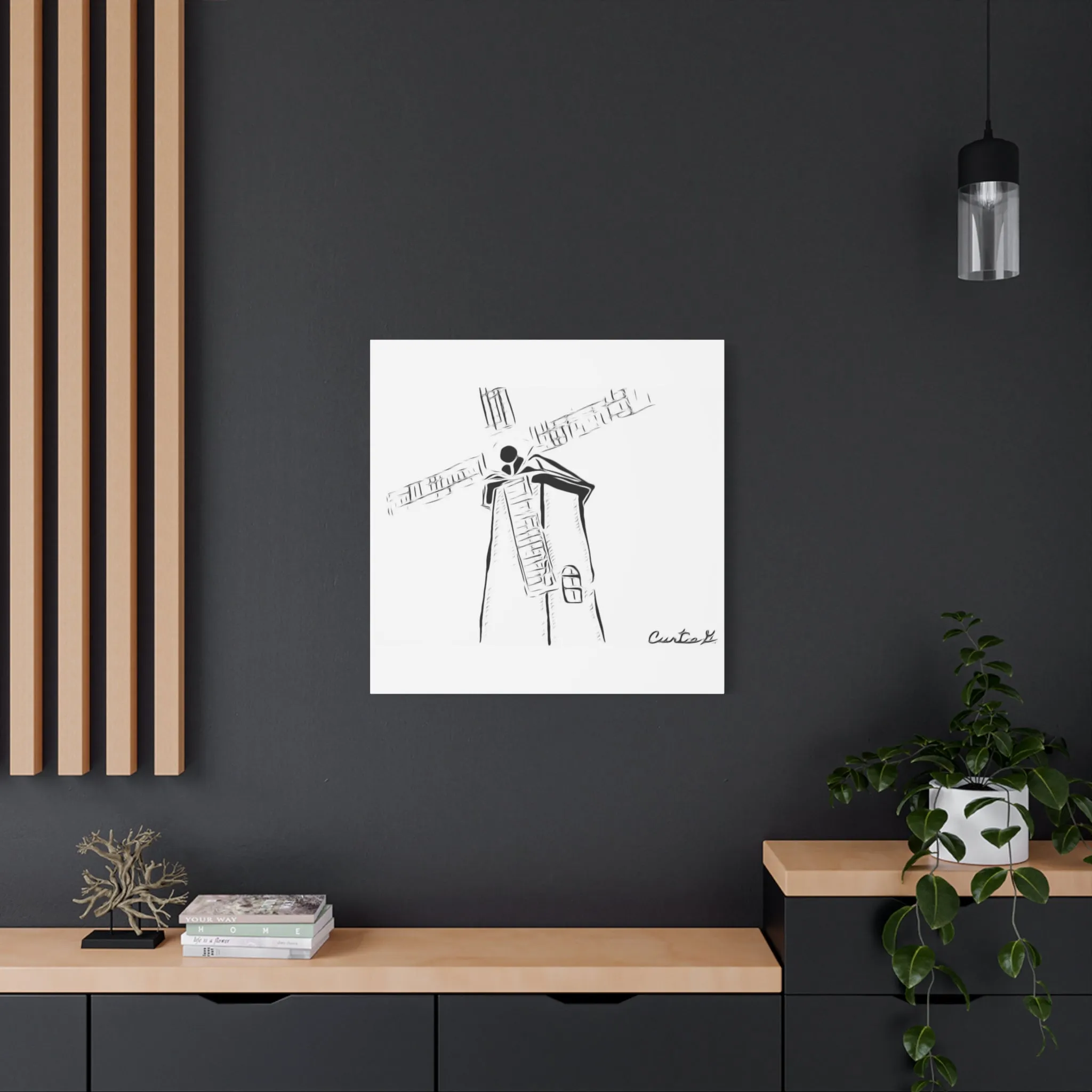 Classic Canvas - "Windmill"