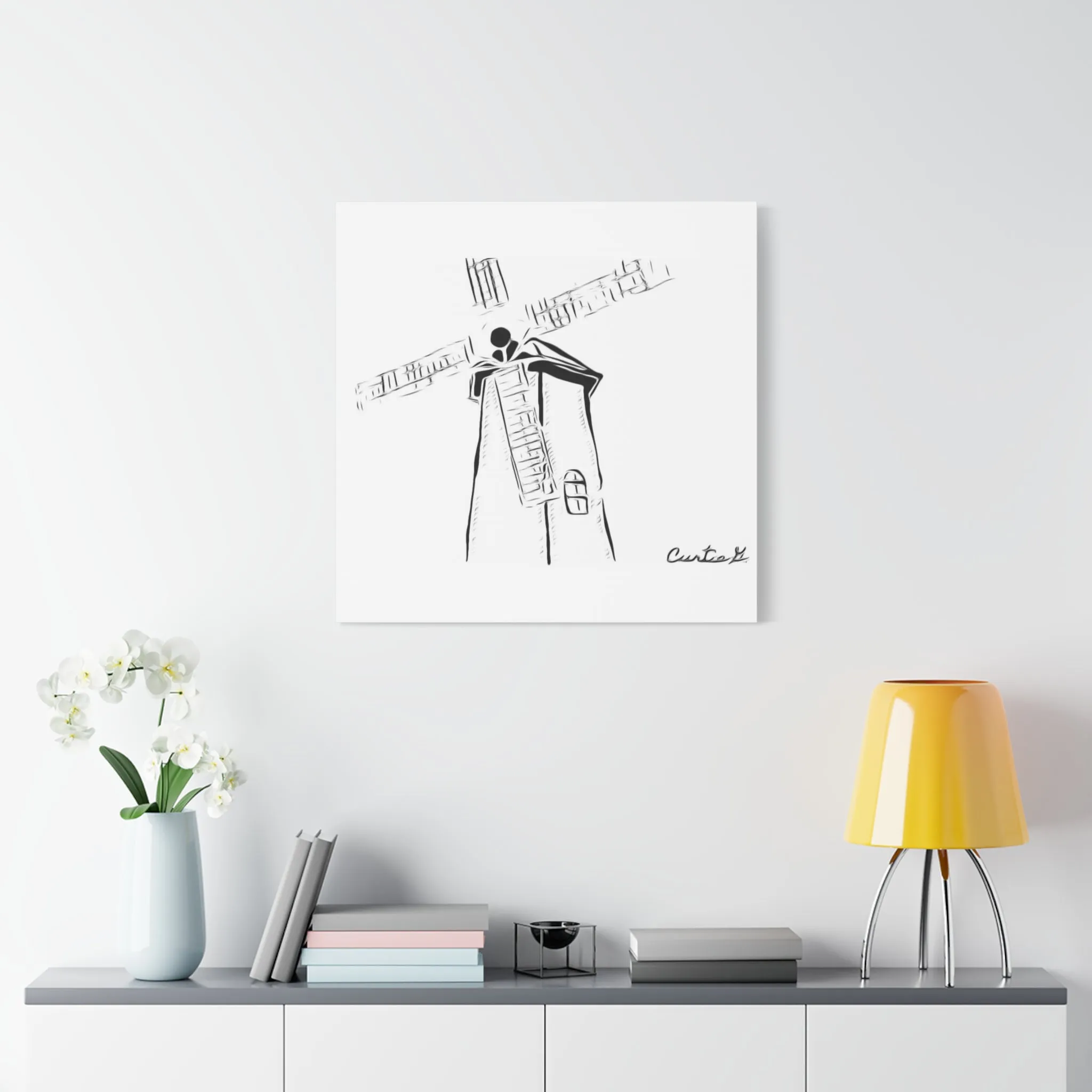 Classic Canvas - "Windmill"